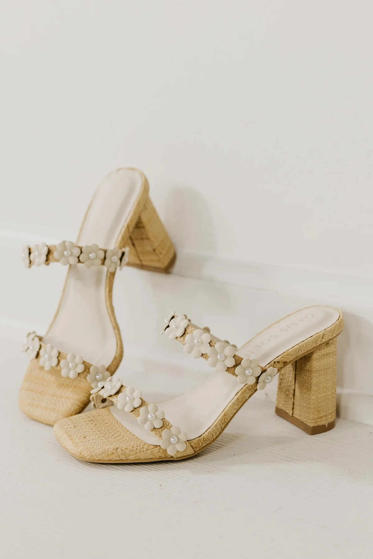 The Feliza Floral Raffia Heel - Image 3