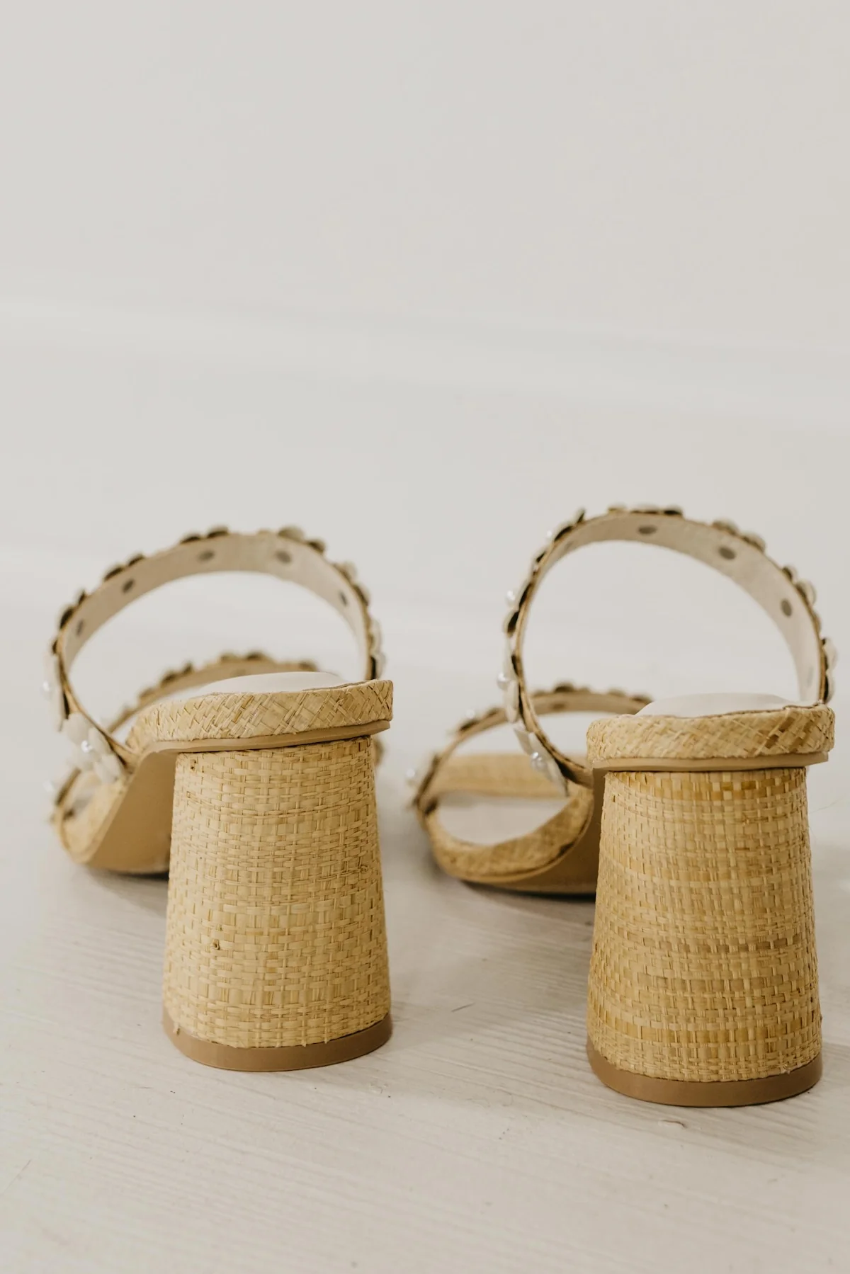 The Feliza Floral Raffia Heel - Image 4