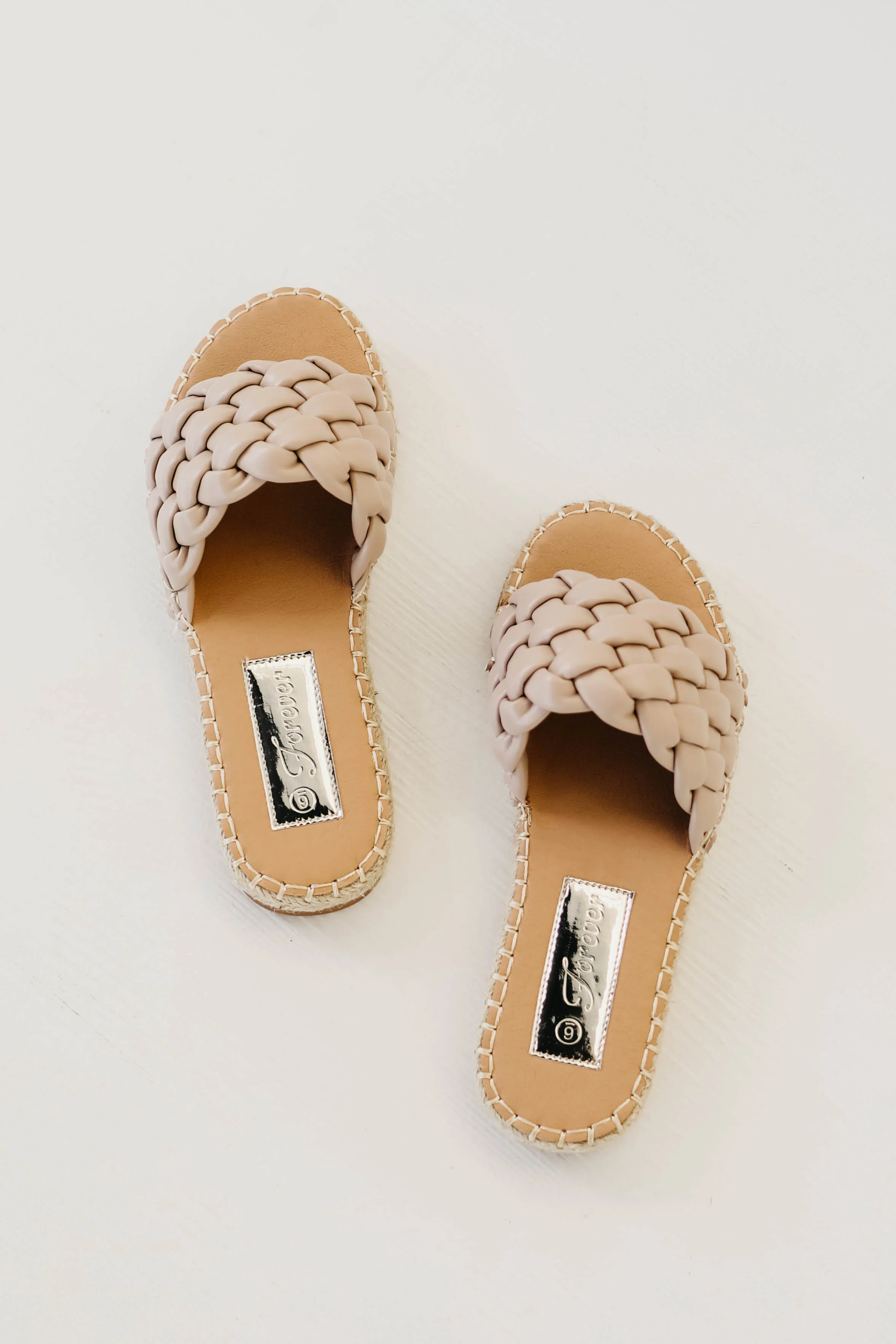 The Forever Woven Slide - Taupe - Image 2