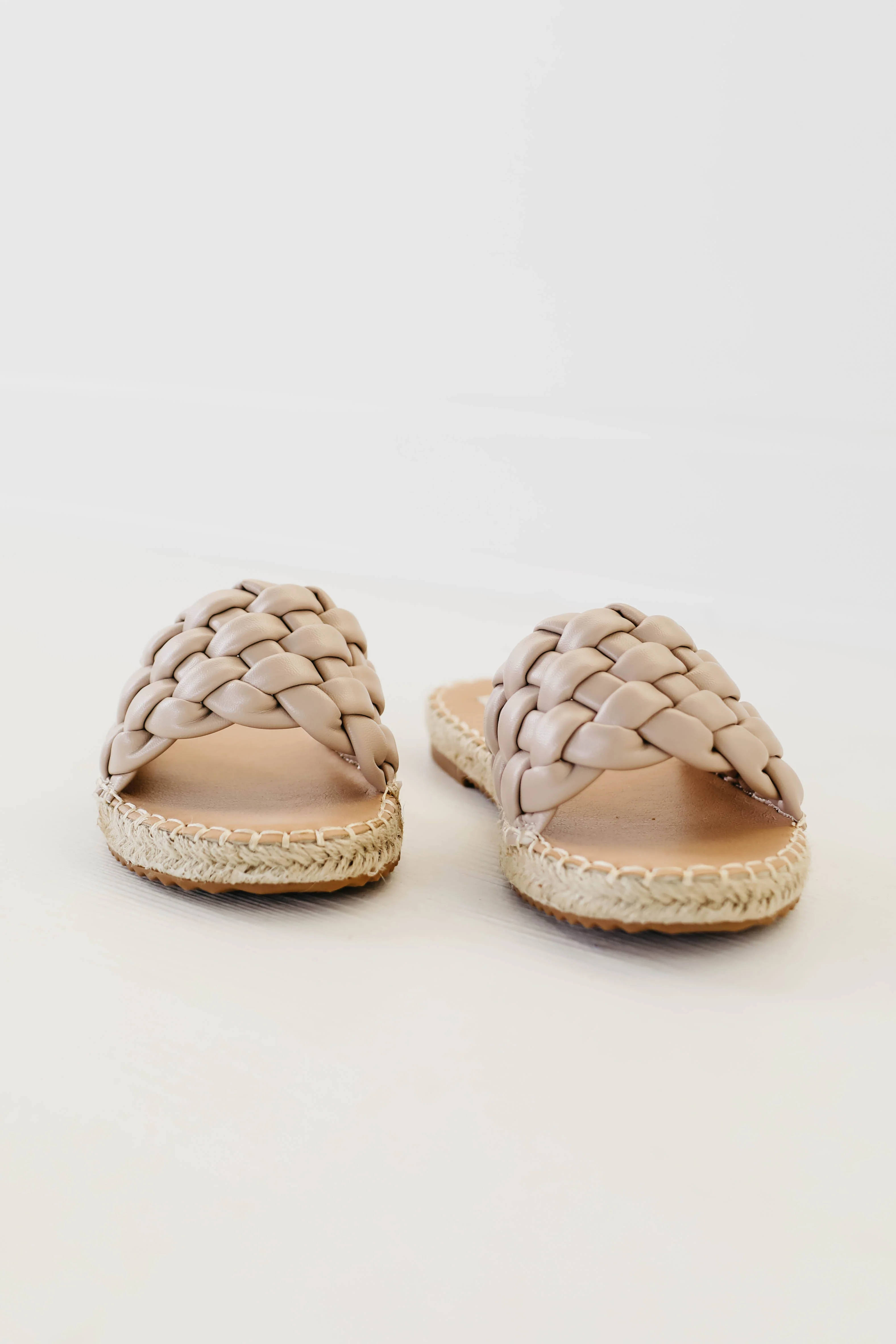 The Forever Woven Slide - Taupe - Image 3