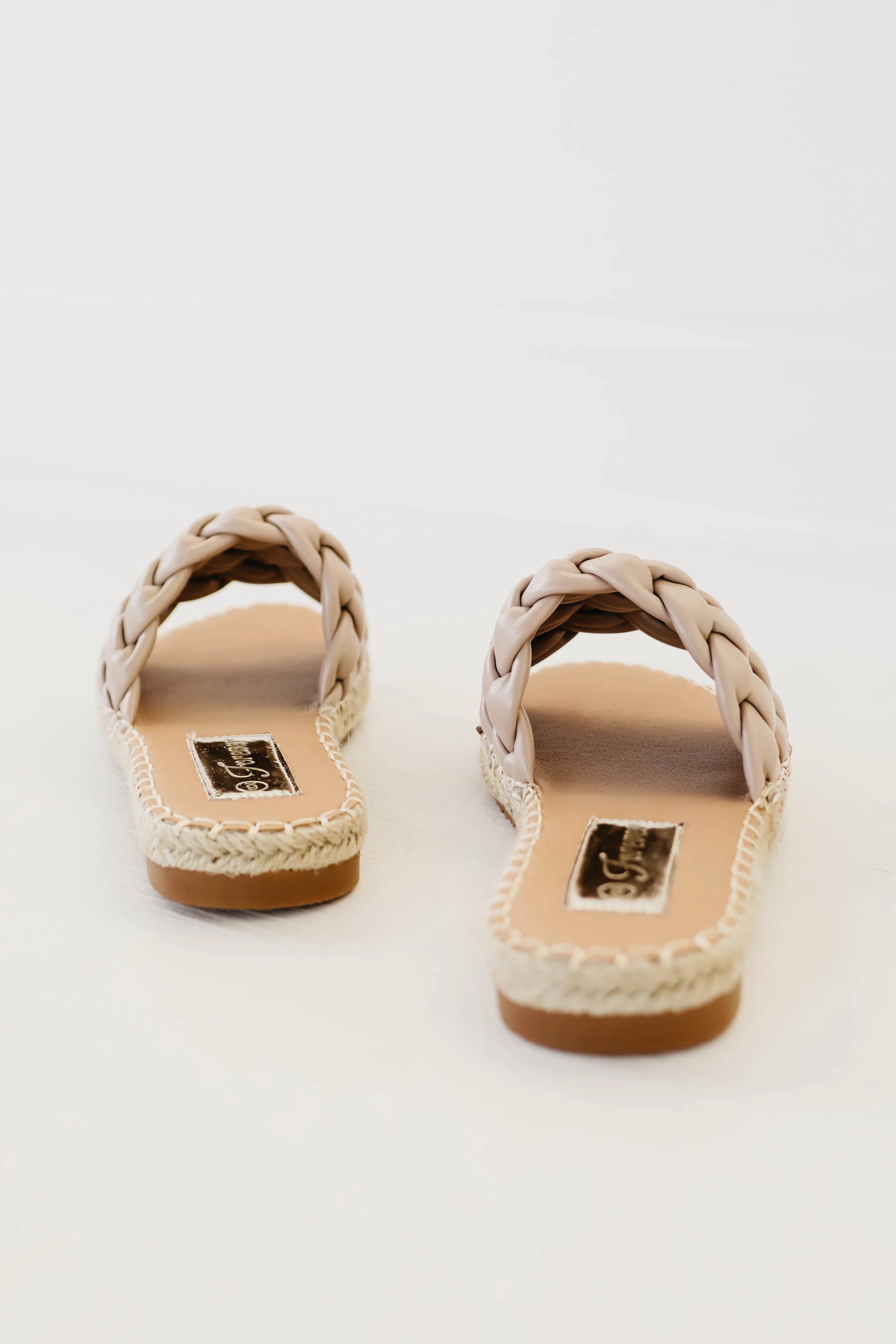 The Forever Woven Slide - Taupe - Image 4
