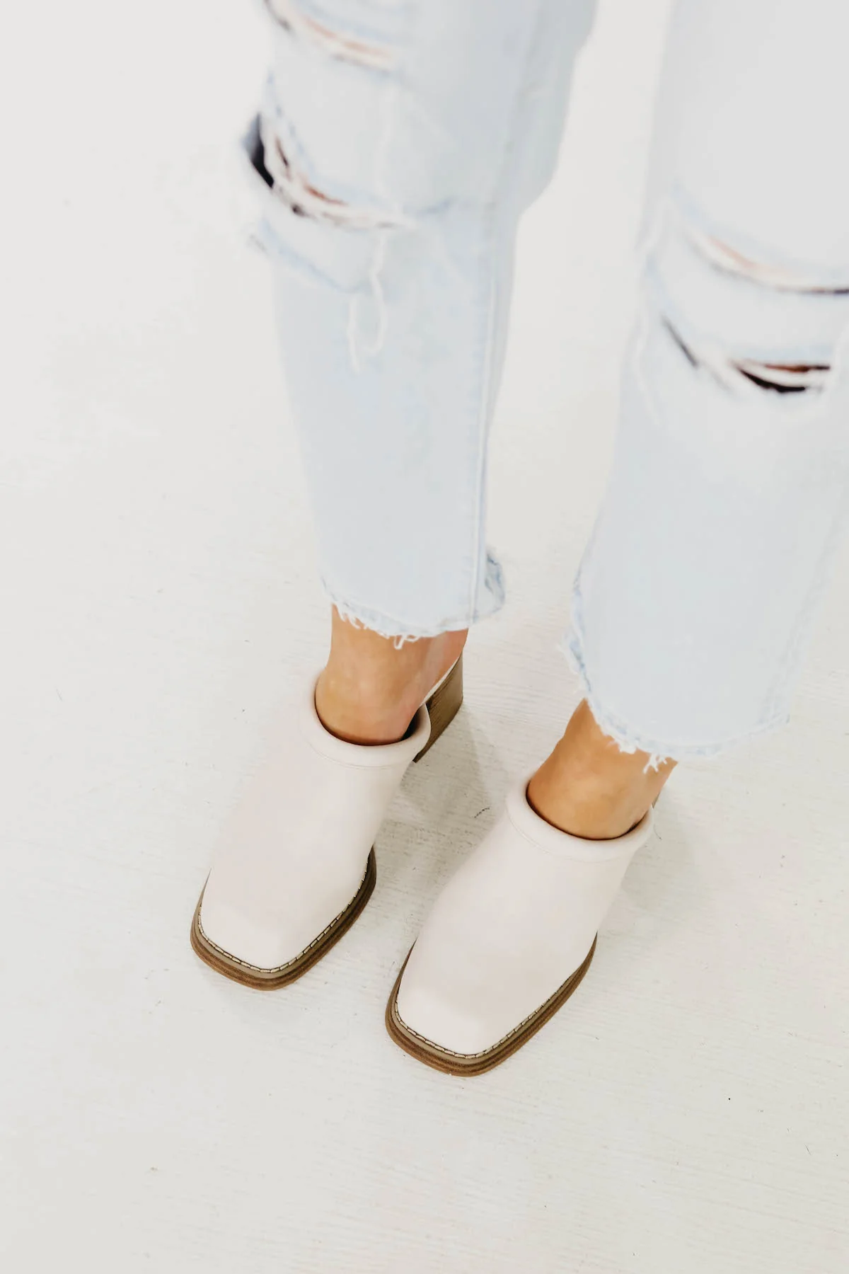 The Francesca Square Toe Mule - Image 9