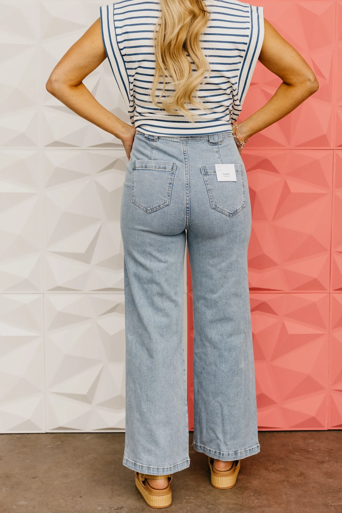 The Fredy Patch Pocket Wide Leg Denim - Image 5