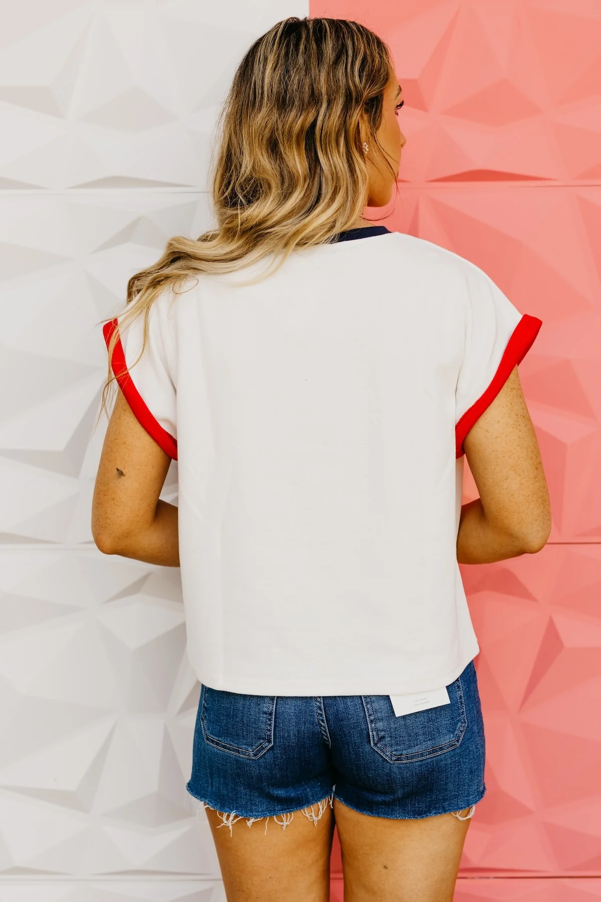 The Freedom Sequin Patch Top - Image 17