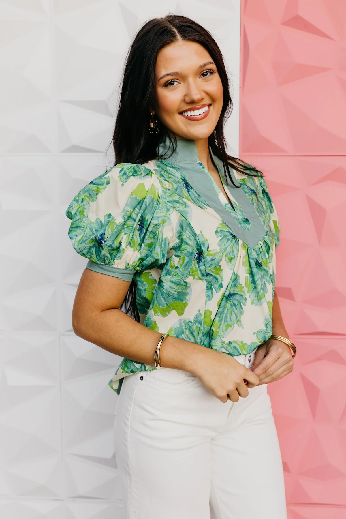 The Gates Puff Sleeve Blouse - Image 5