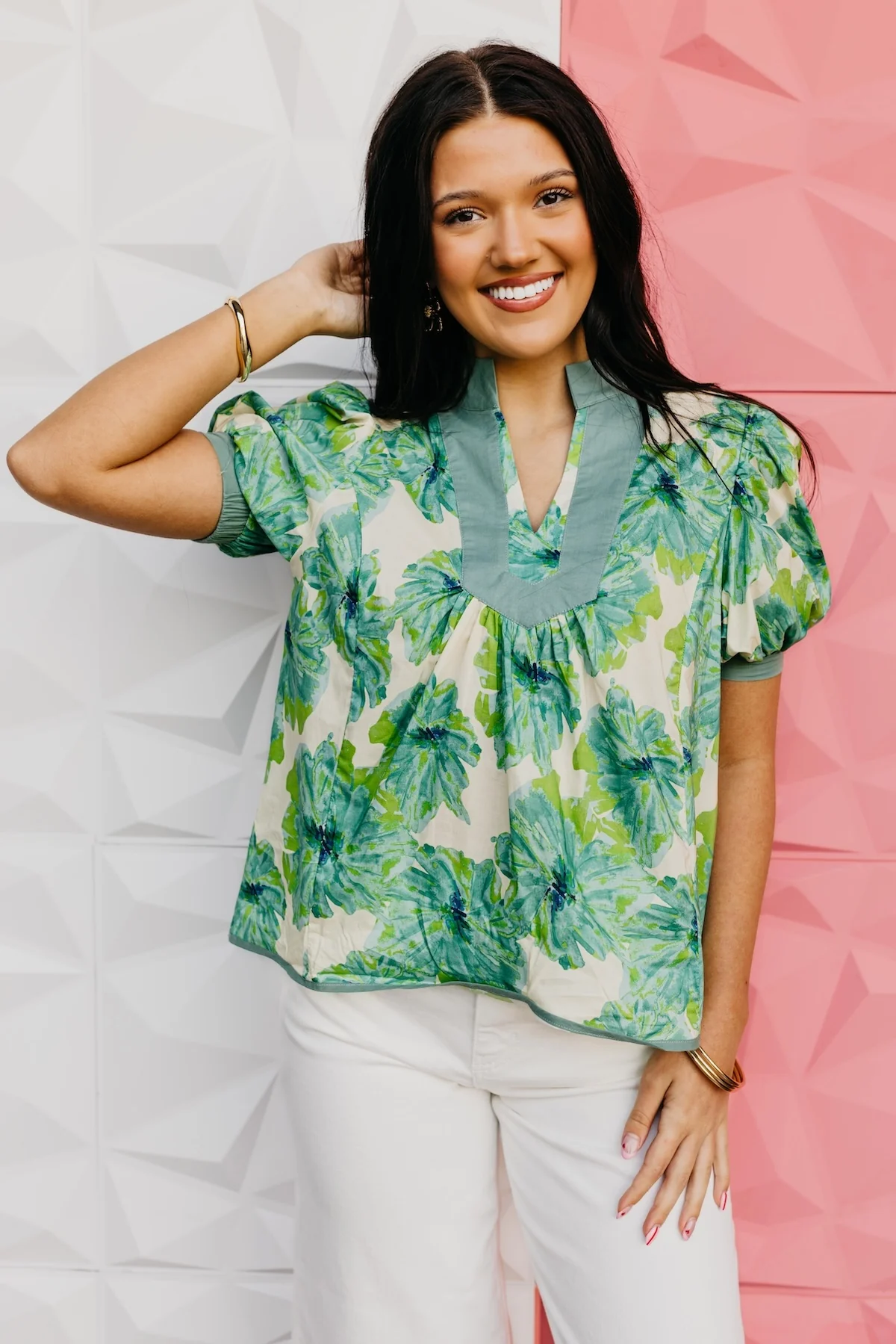 The Gates Puff Sleeve Blouse - Image 6