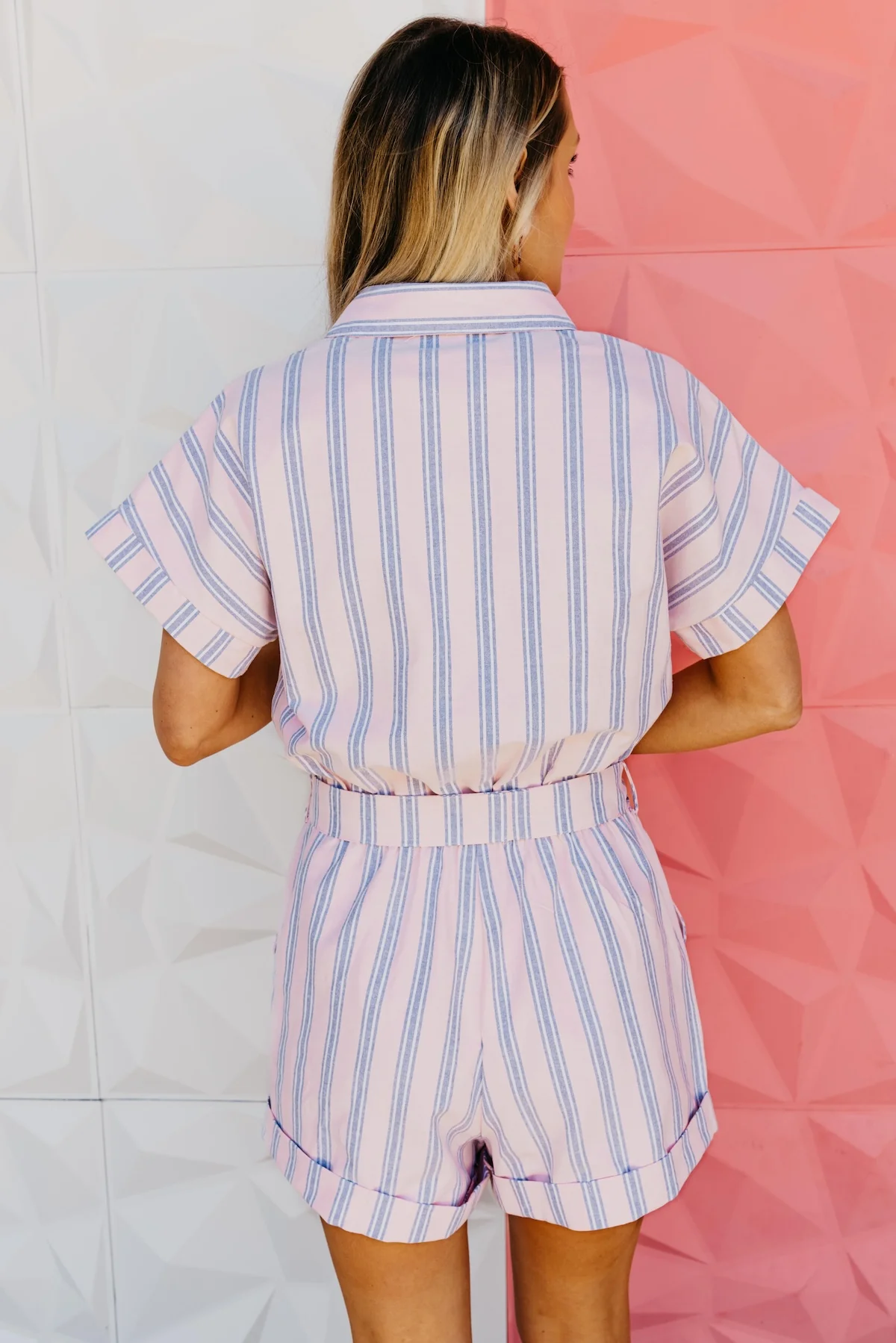 The Gideon Striped Romper - Image 11