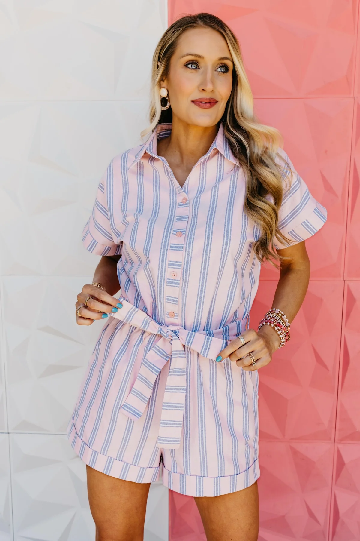 The Gideon Striped Romper - Image 5