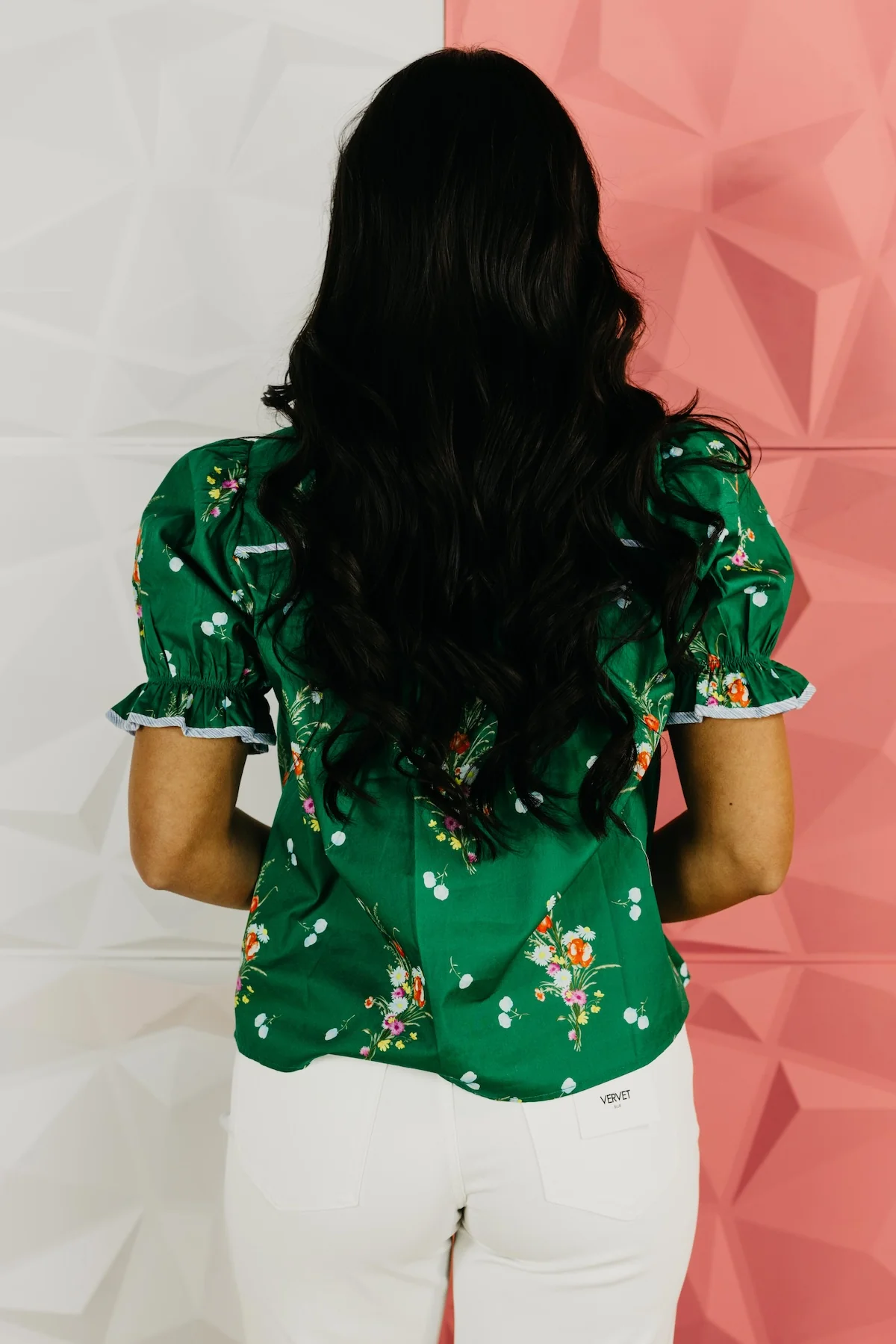 The Hannah Peasant Tie Top - Image 10