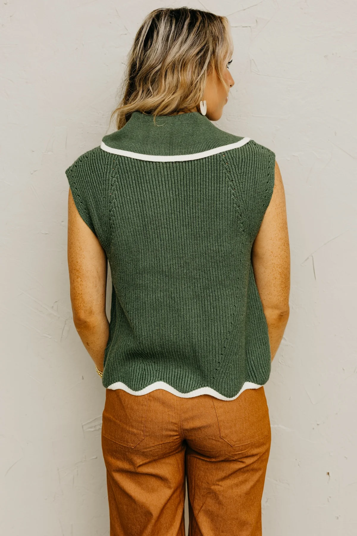 The Harley Quarter Zip Sweater Top - Image 9