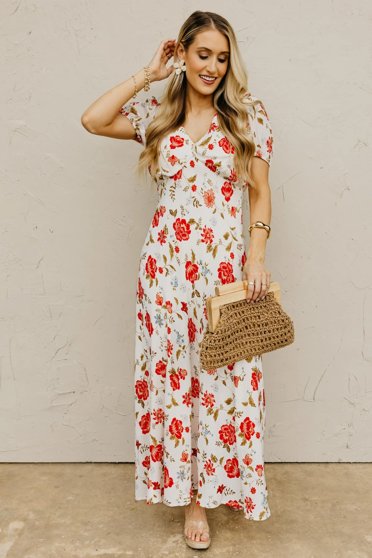 The Holden Floral Midi Dress