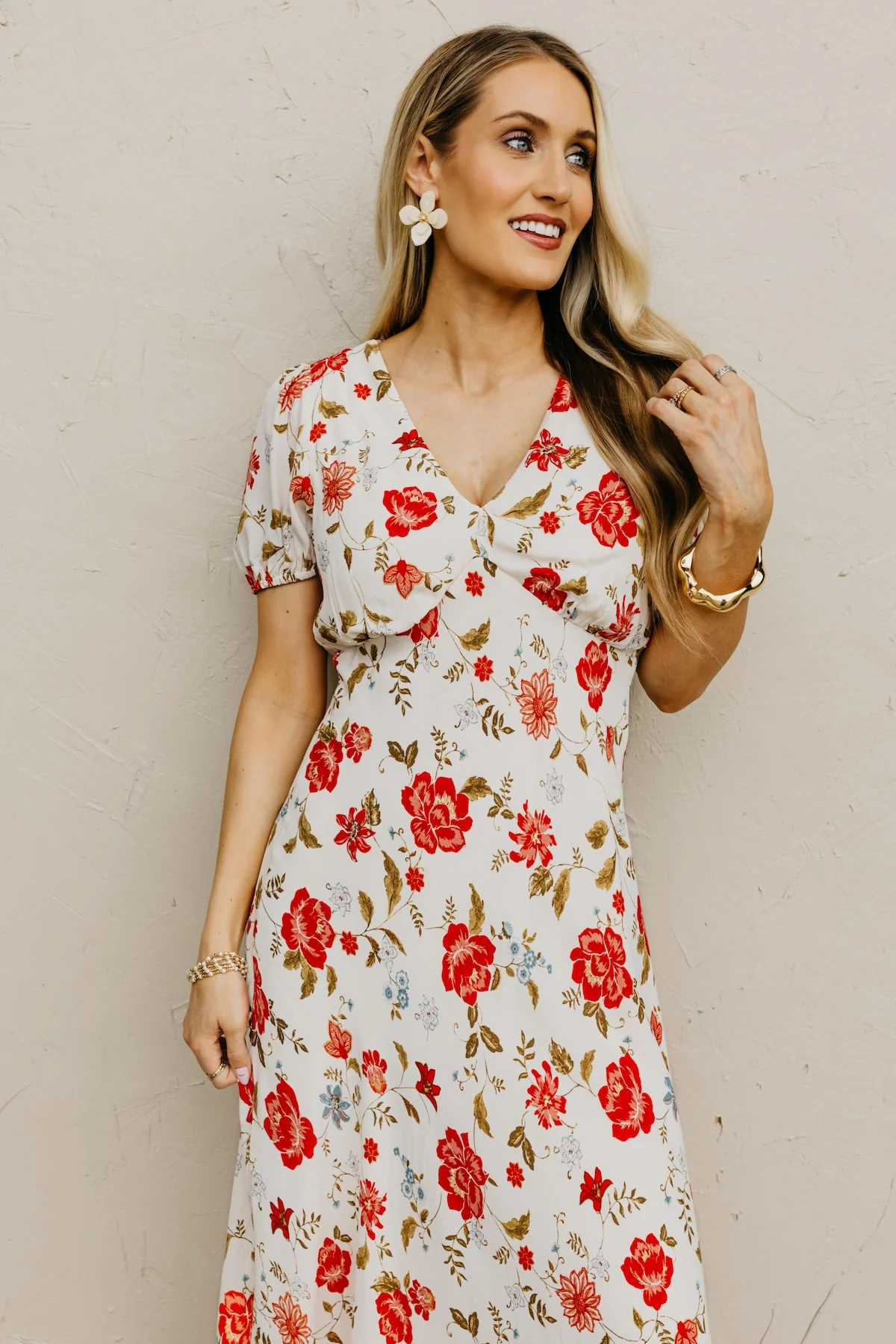 The Holden Floral Midi Dress - Image 4