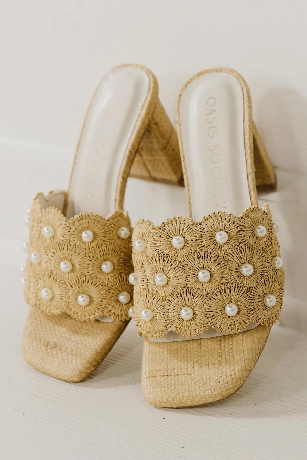 The Holland Pearl Raffia Heel - Image 4