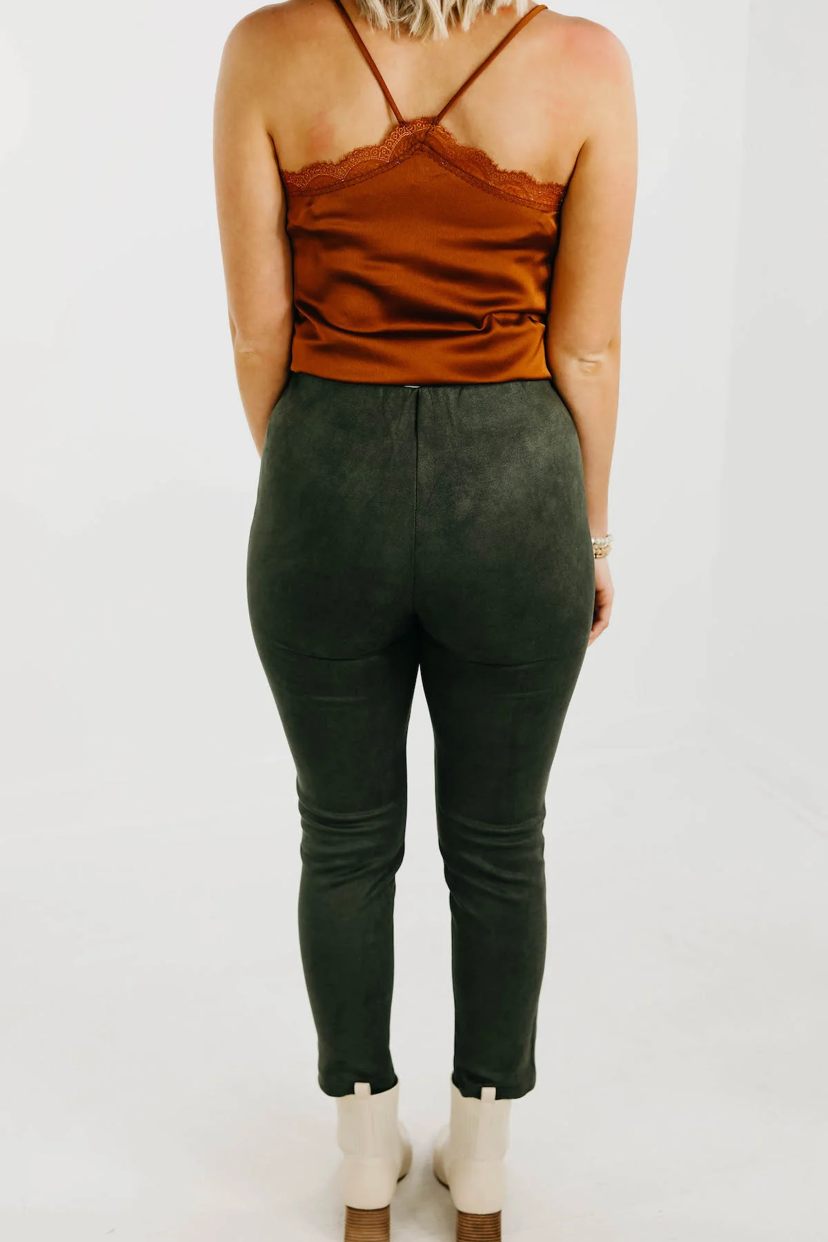 The Hope Faux Suede Pants  - FINAL SALE - Image 4
