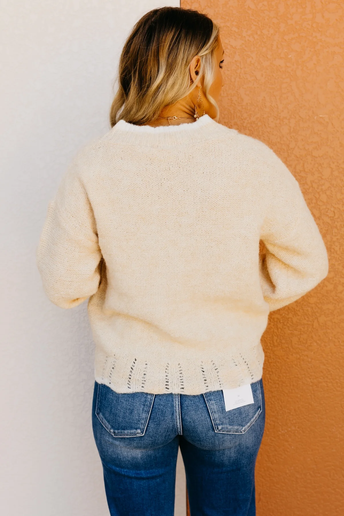 The Isabella Floral Scallop Cardigan - Image 13