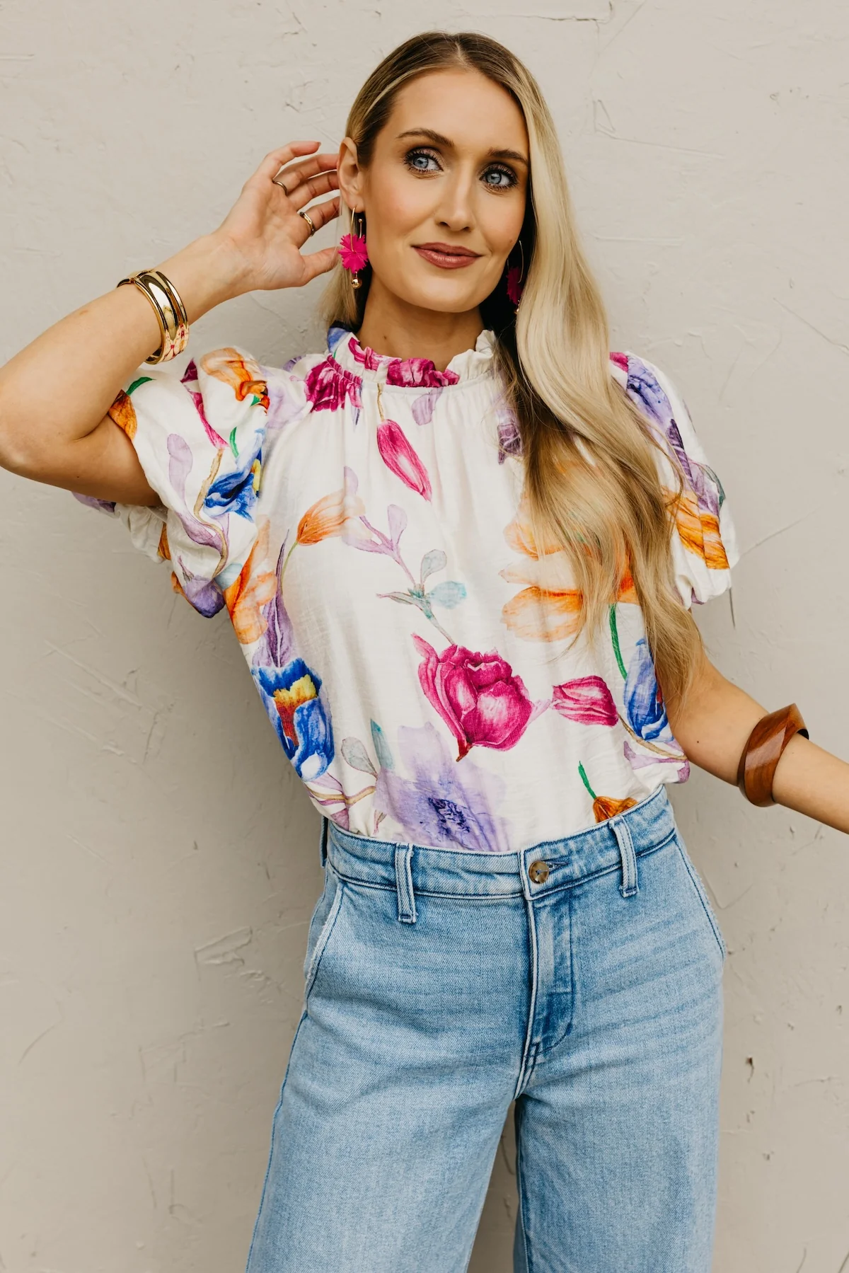 The Israel Puff Sleeve Blouse - Image 4