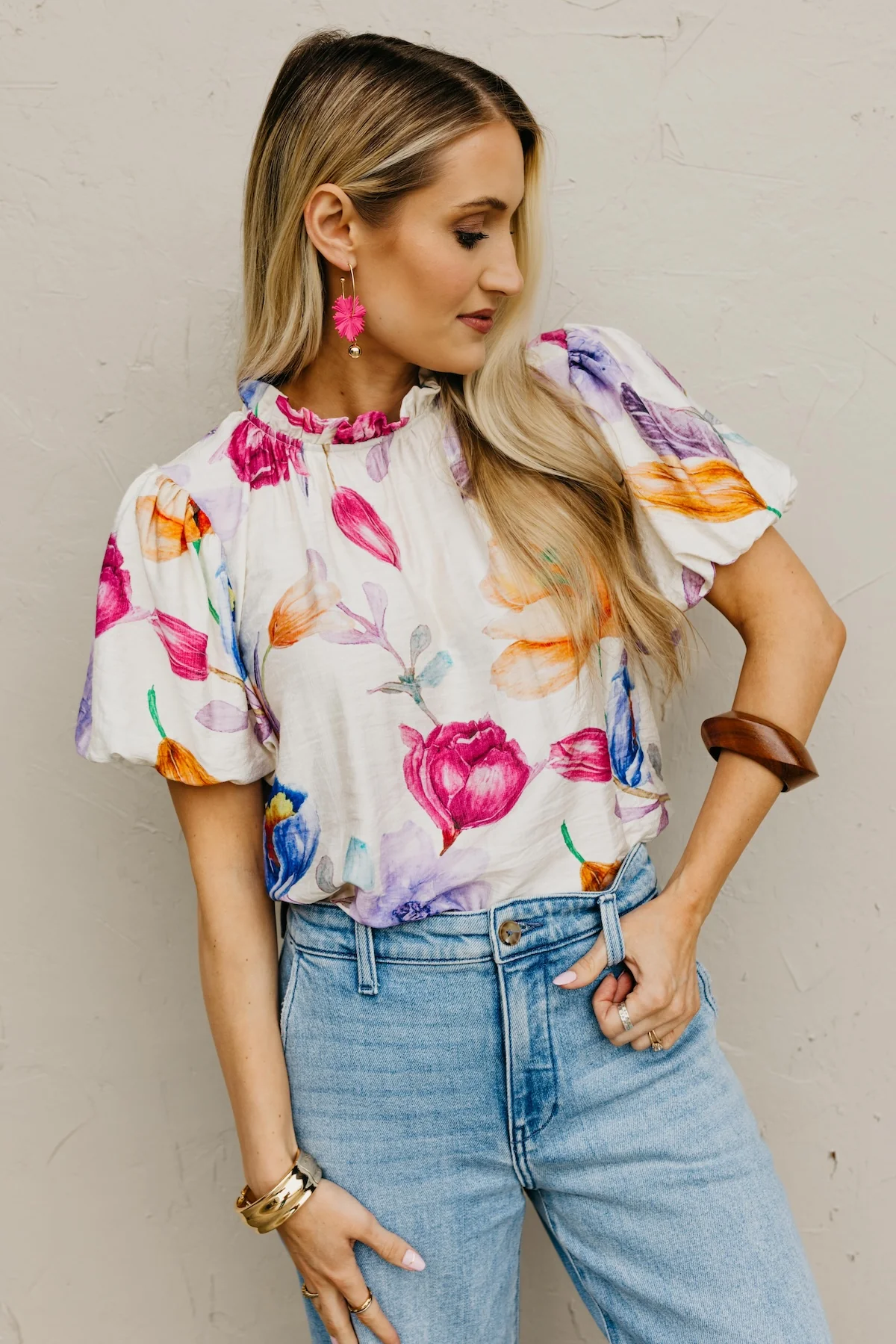 The Israel Puff Sleeve Blouse - Image 5