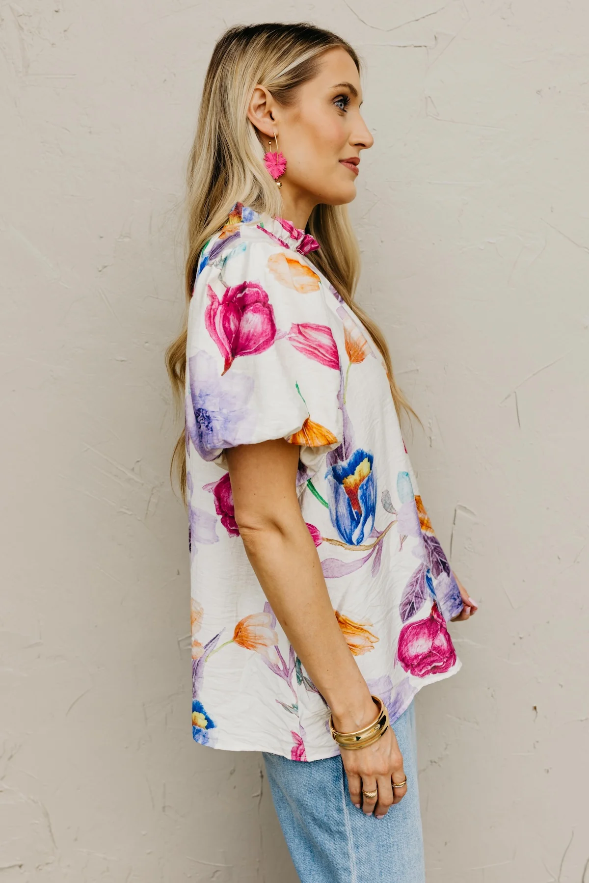 The Israel Puff Sleeve Blouse - Image 7