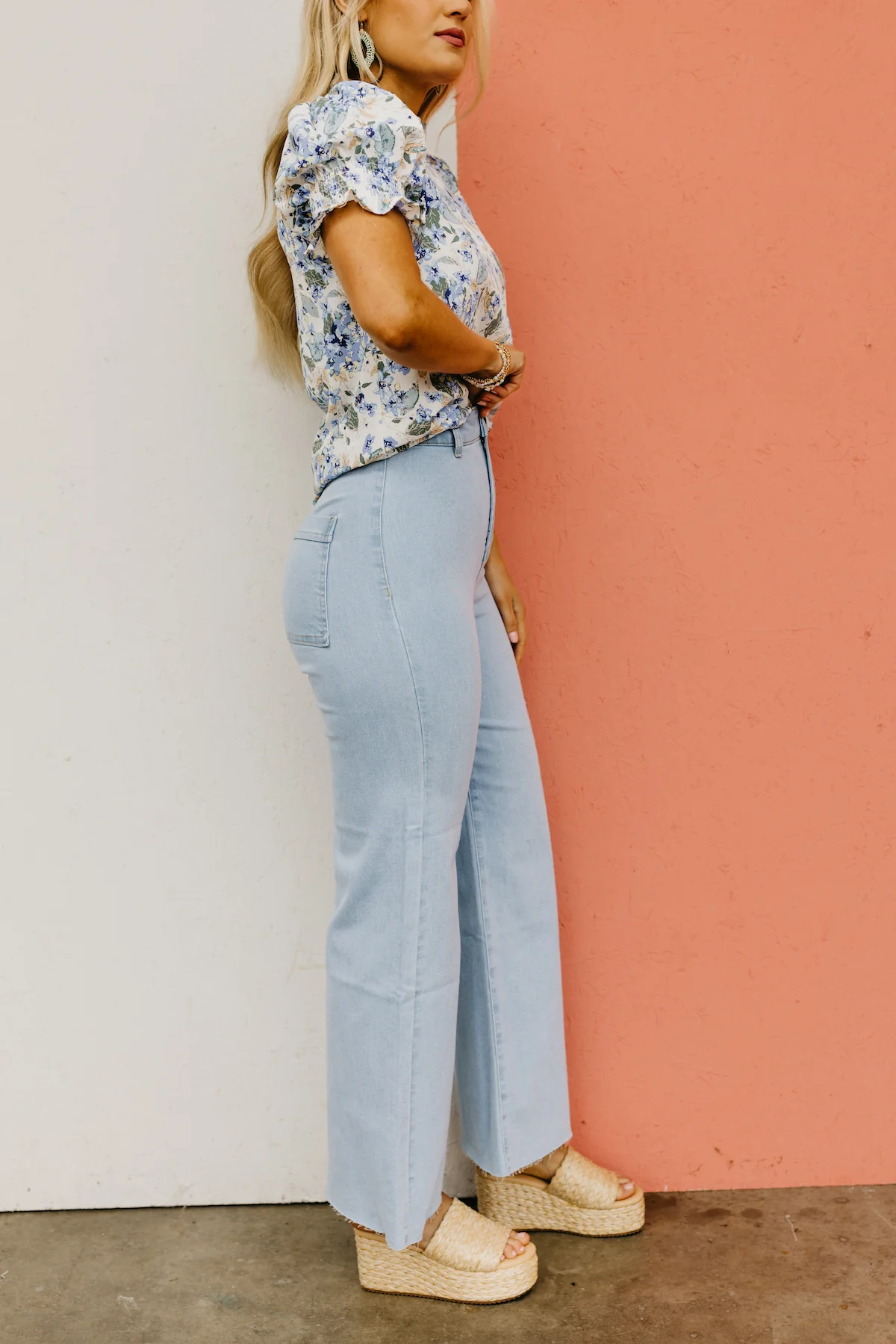 The Izaiah Stretch Wide Leg Denim - Image 6
