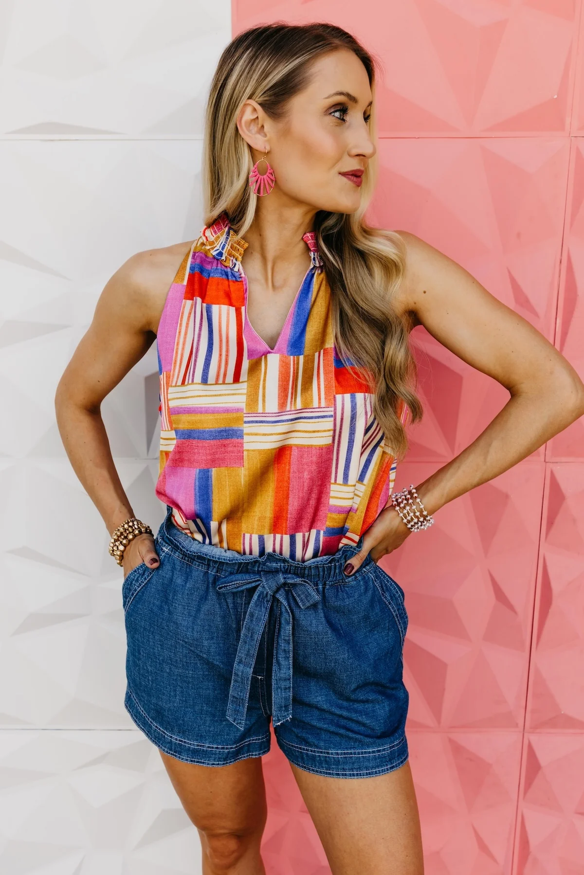 The Jared Ruffle Neck Top - Image 7
