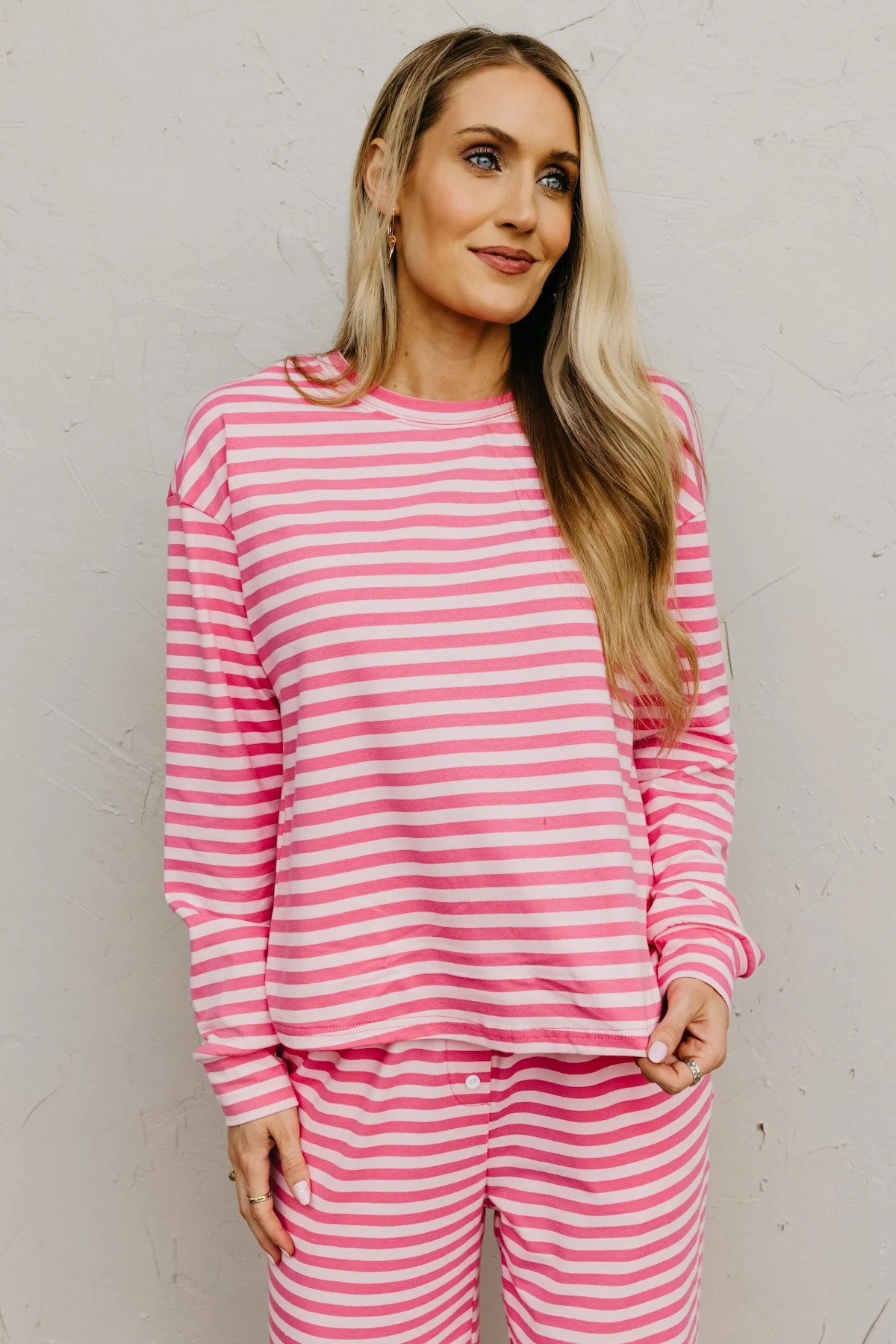 The Steven Striped Lounge Set - Image 9