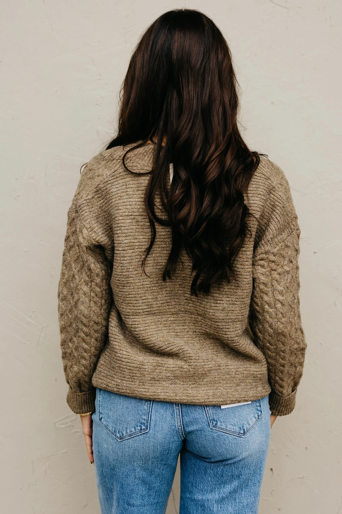 The Jene Cable Knit Sweater - Image 11