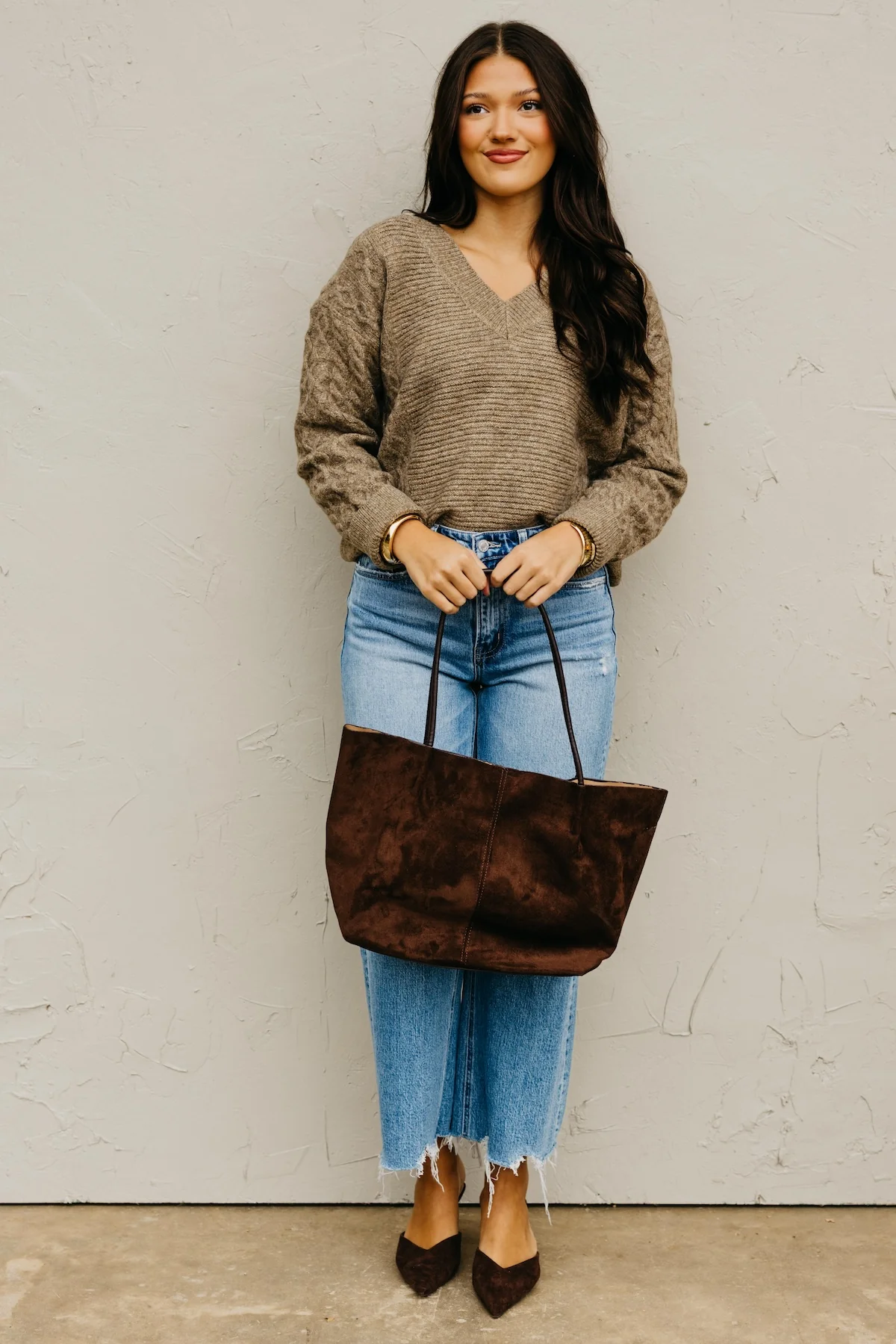 The Jene Cable Knit Sweater - Image 6