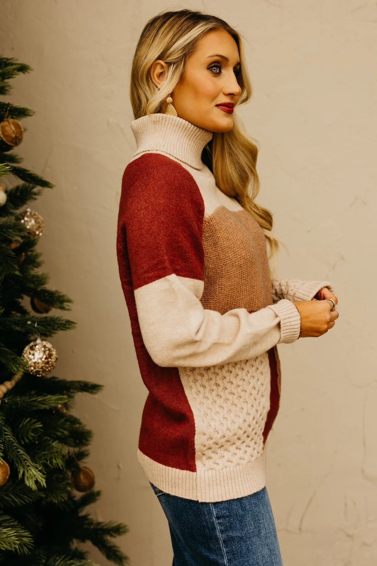 The Jensyn Mix Media Turtleneck Sweater - Image 13