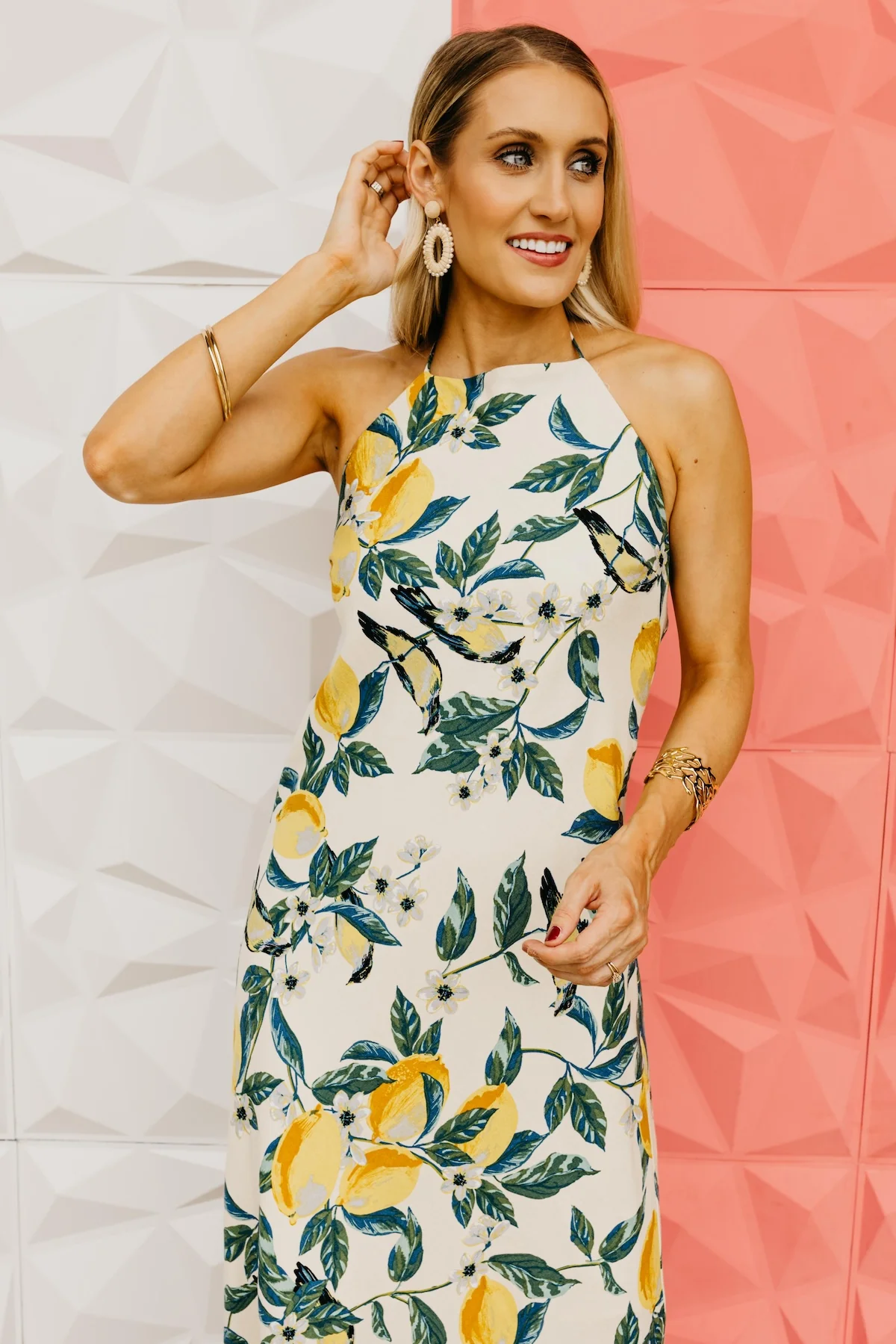 The Jett Halter Open Back Maxi Dress - Image 10