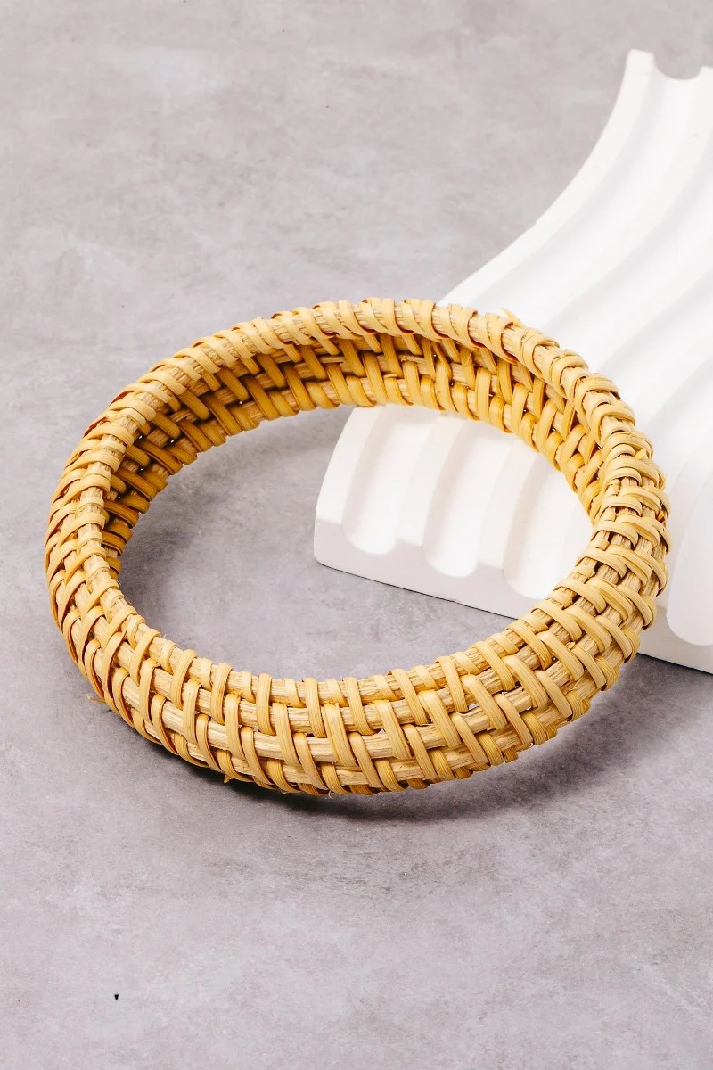 The Jimena Woven Bangle Bracelet - Image 2