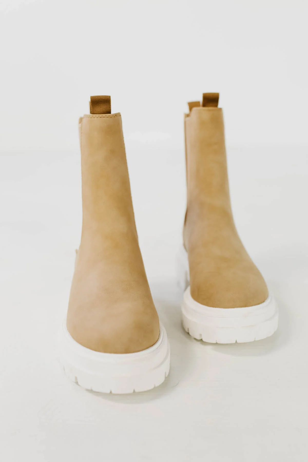 The Joanna Chelsea Bootie - Light Taupe - Image 2