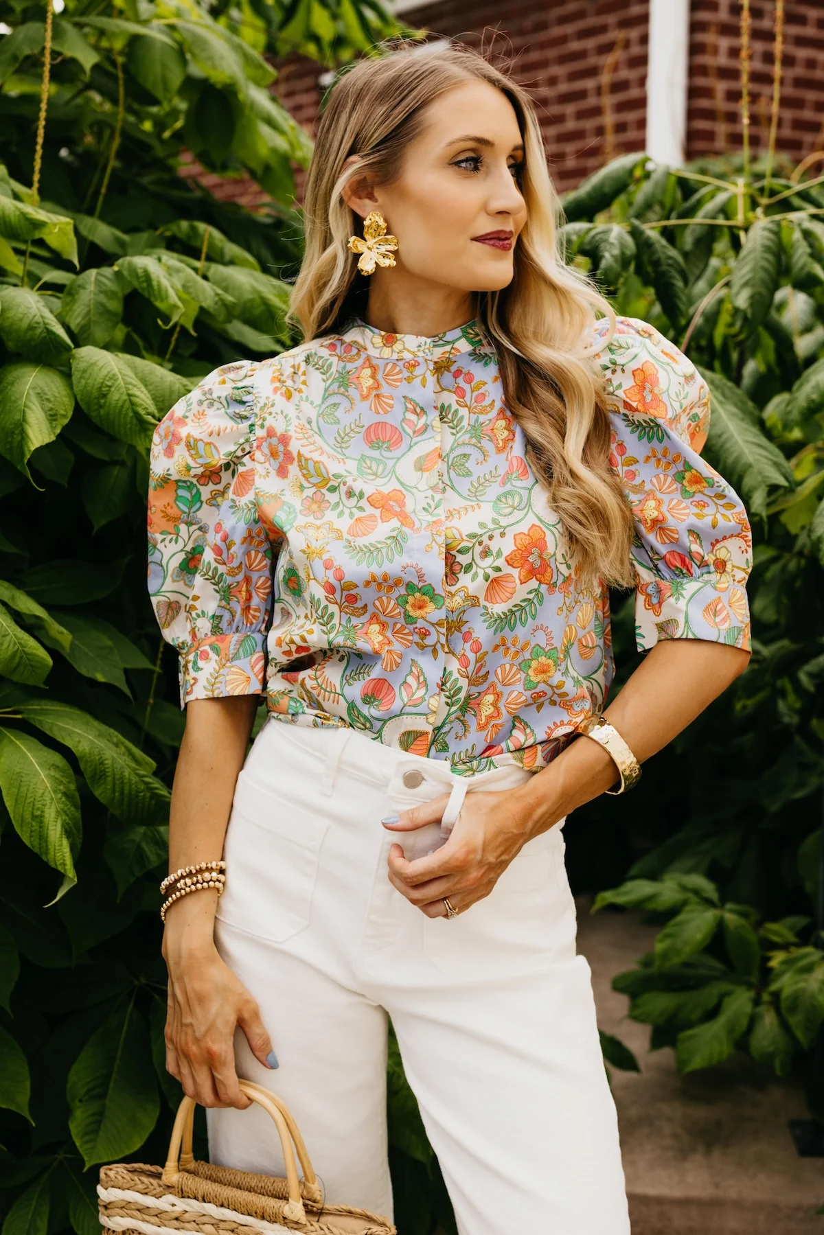The Jonas Floral Button Down Top - Image 3