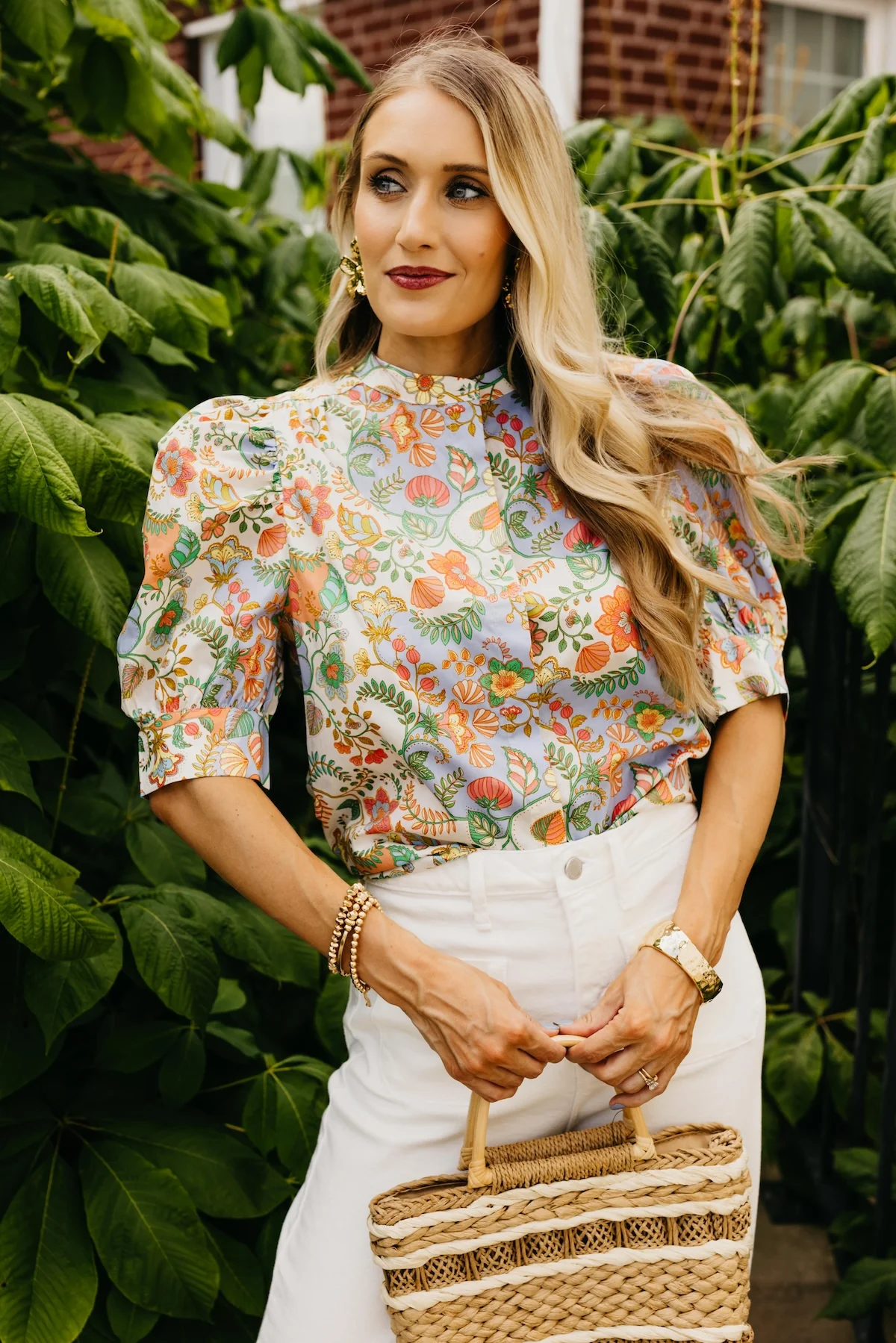 The Jonas Floral Button Down Top - Image 5
