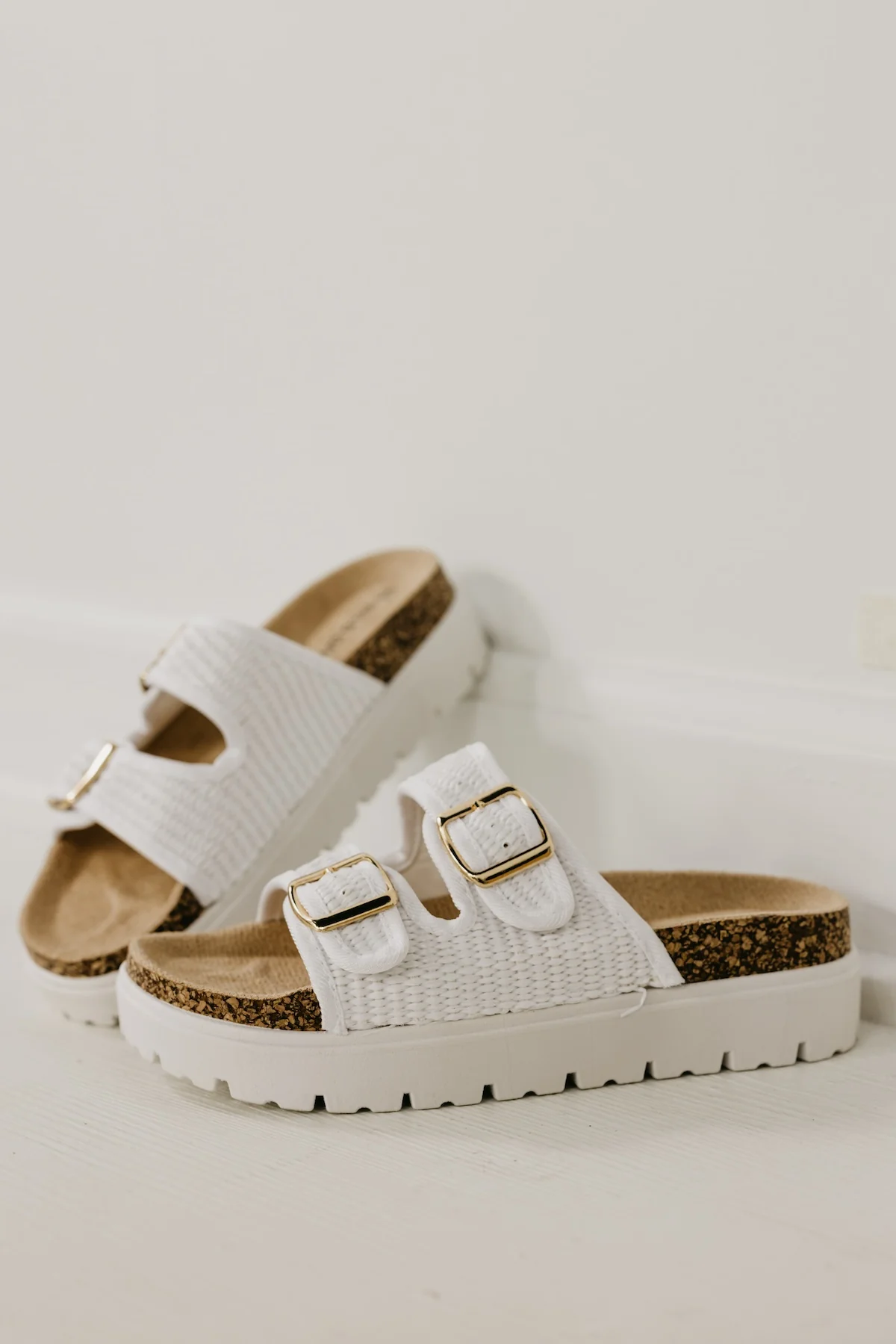 The Joonie Chunky Double Strap Sandal