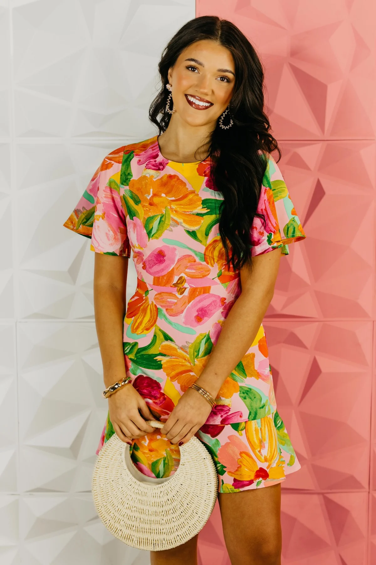 The Jovana Flouncy Mini Dress - Image 3