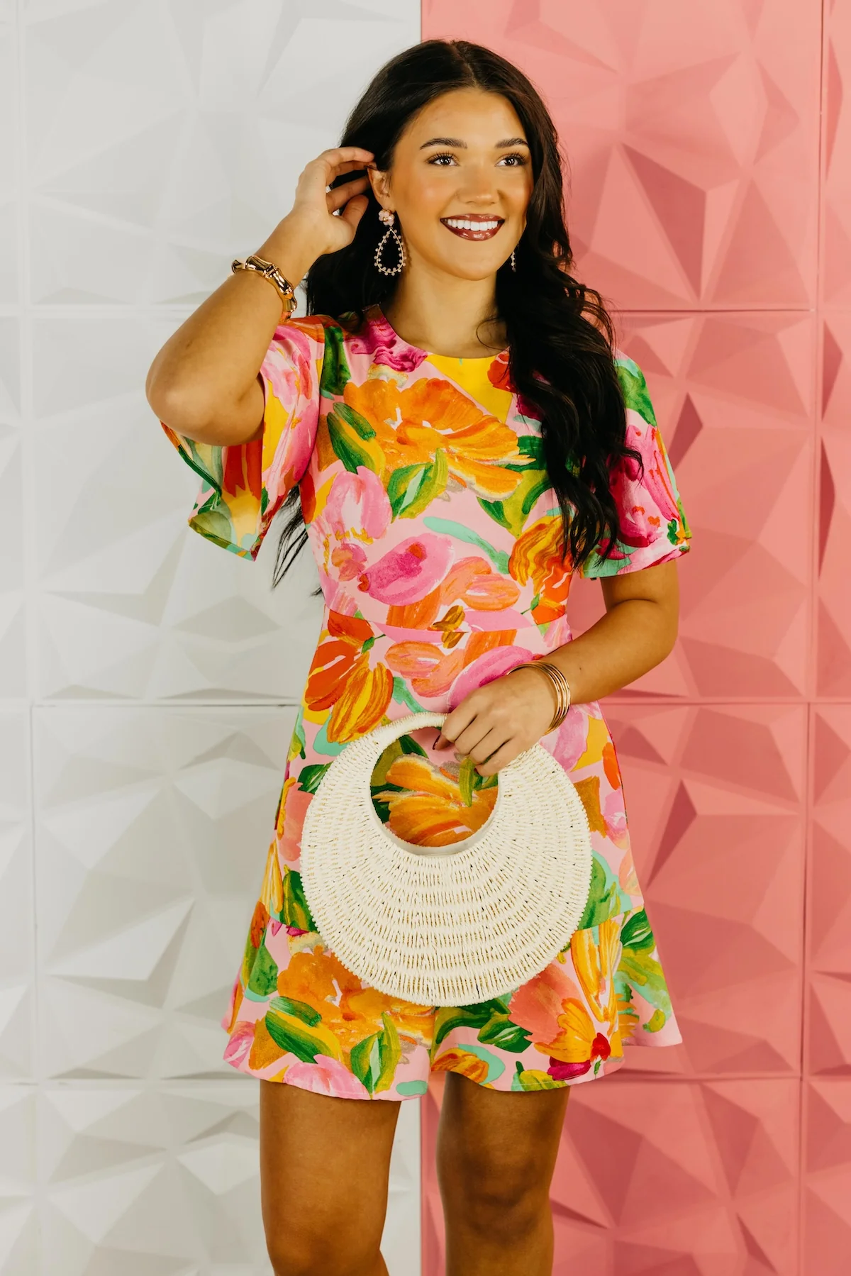 The Jovana Flouncy Mini Dress - Image 4