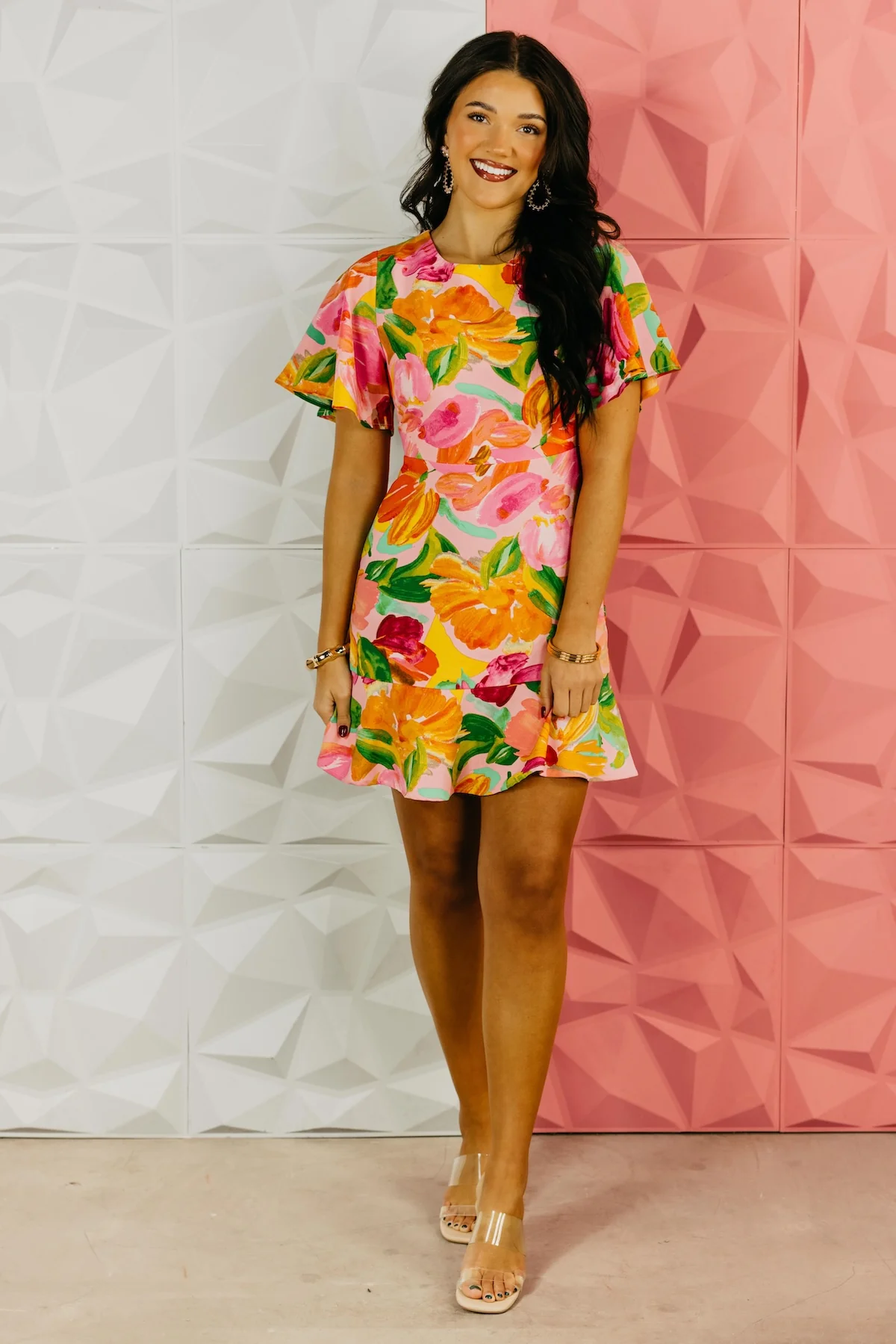 The Jovana Flouncy Mini Dress - Image 6