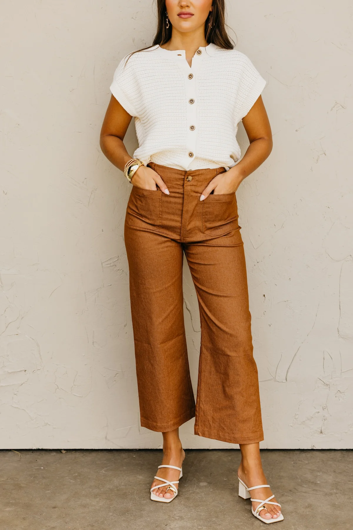 The Julien Ankle Crop Pants - Image 2