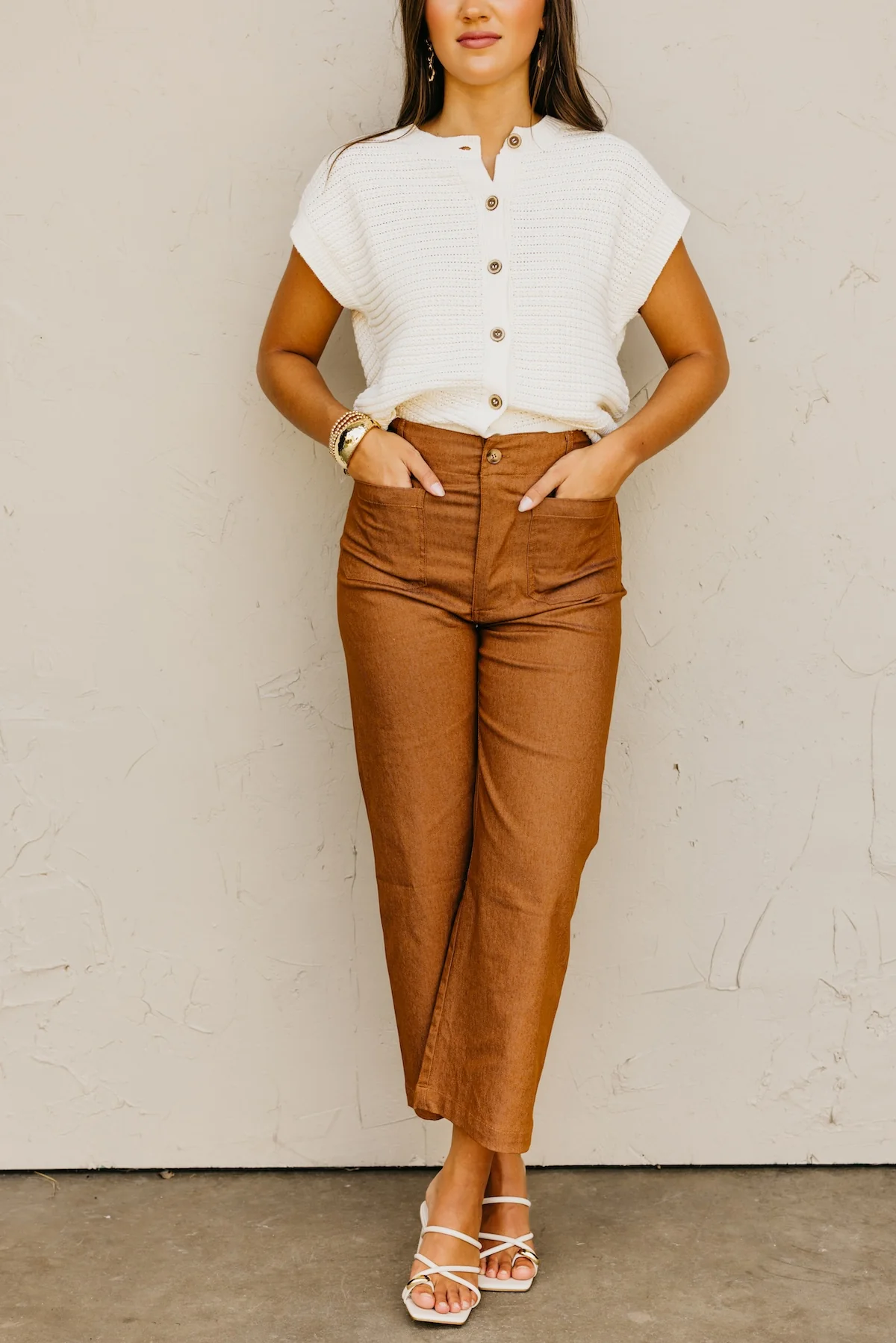 The Julien Ankle Crop Pants - Image 3