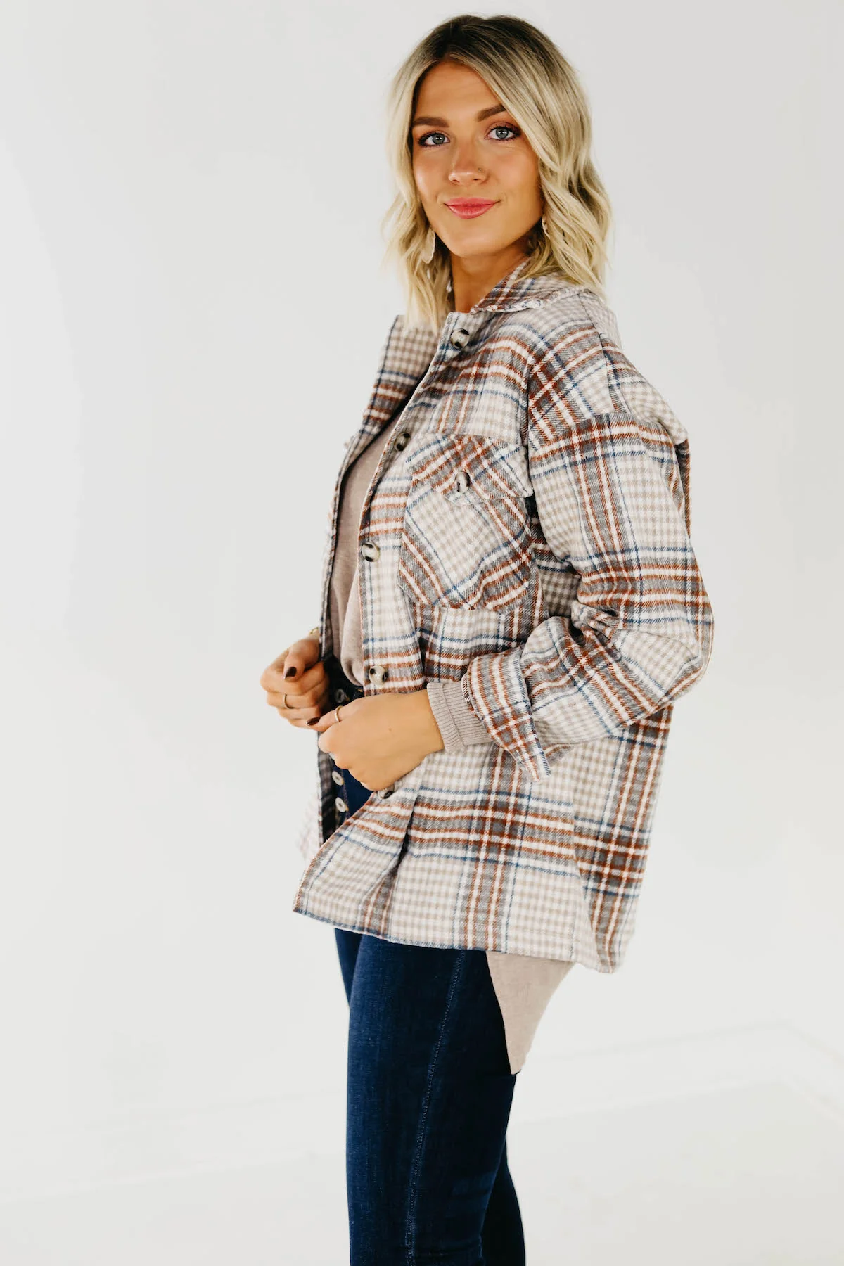 The June Plaid Shacket - Image 10