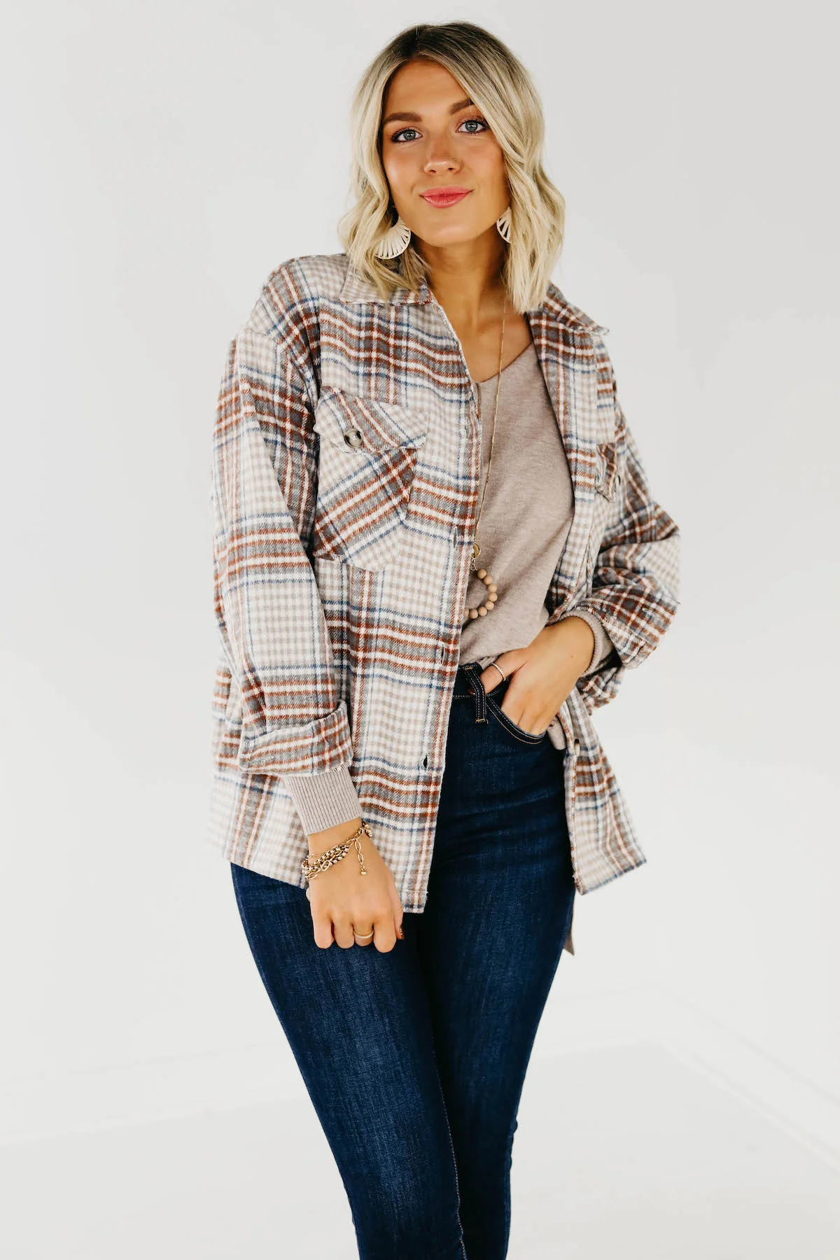 The June Plaid Shacket - Image 7