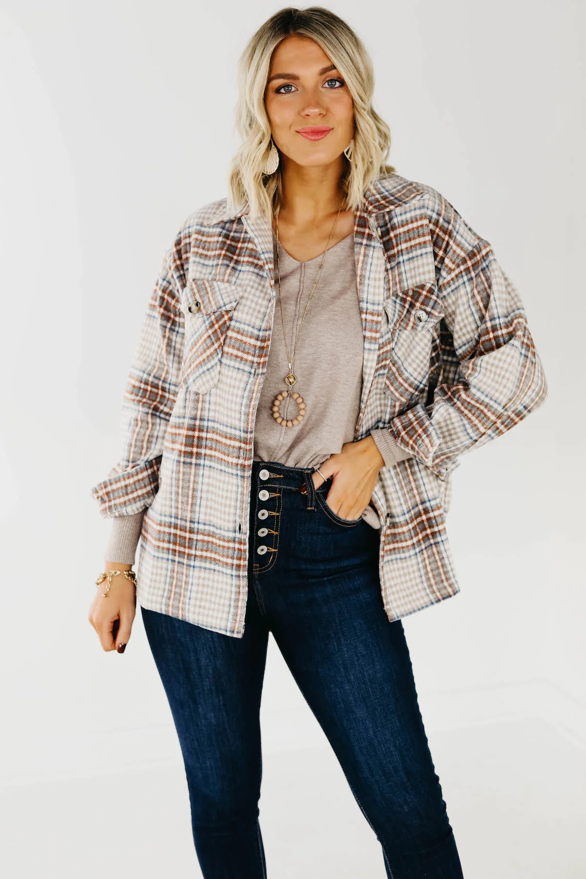 The June Plaid Shacket - Image 8