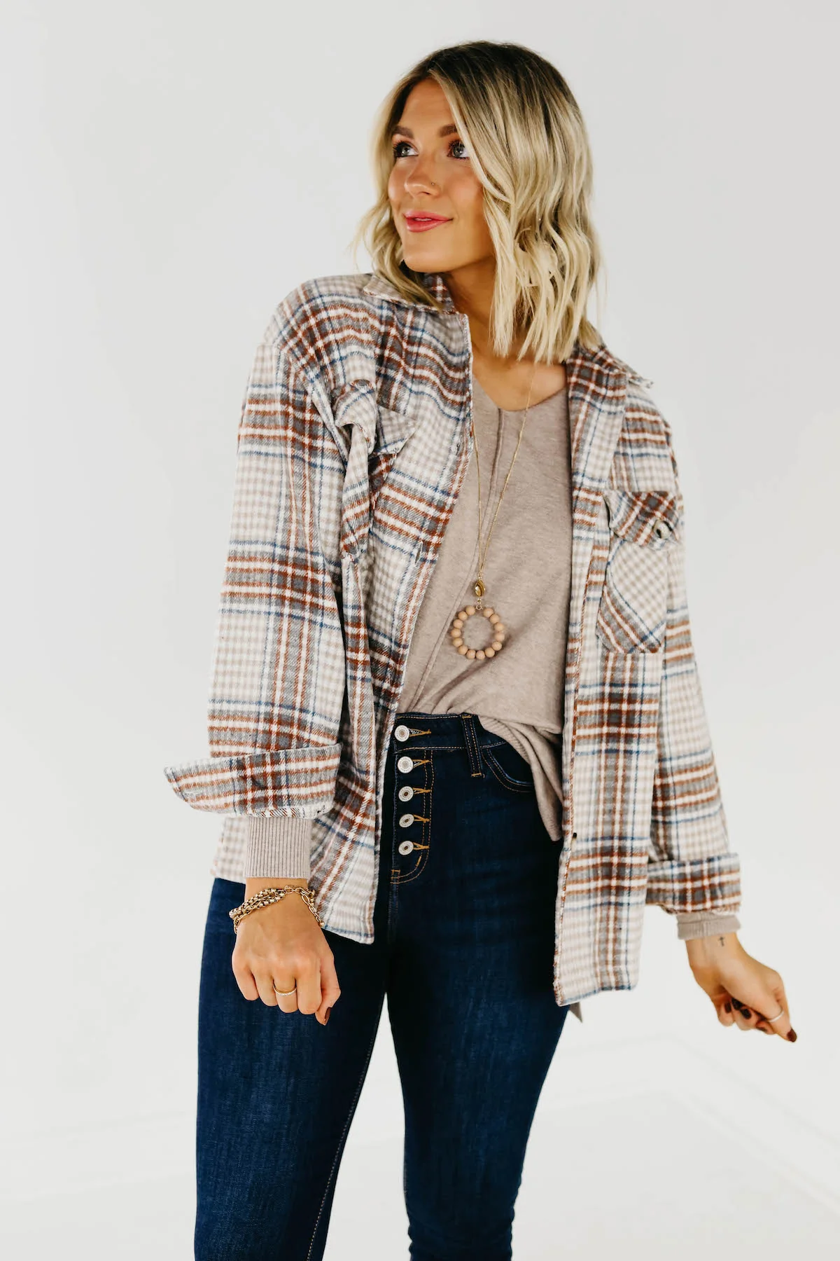 The June Plaid Shacket - Image 9