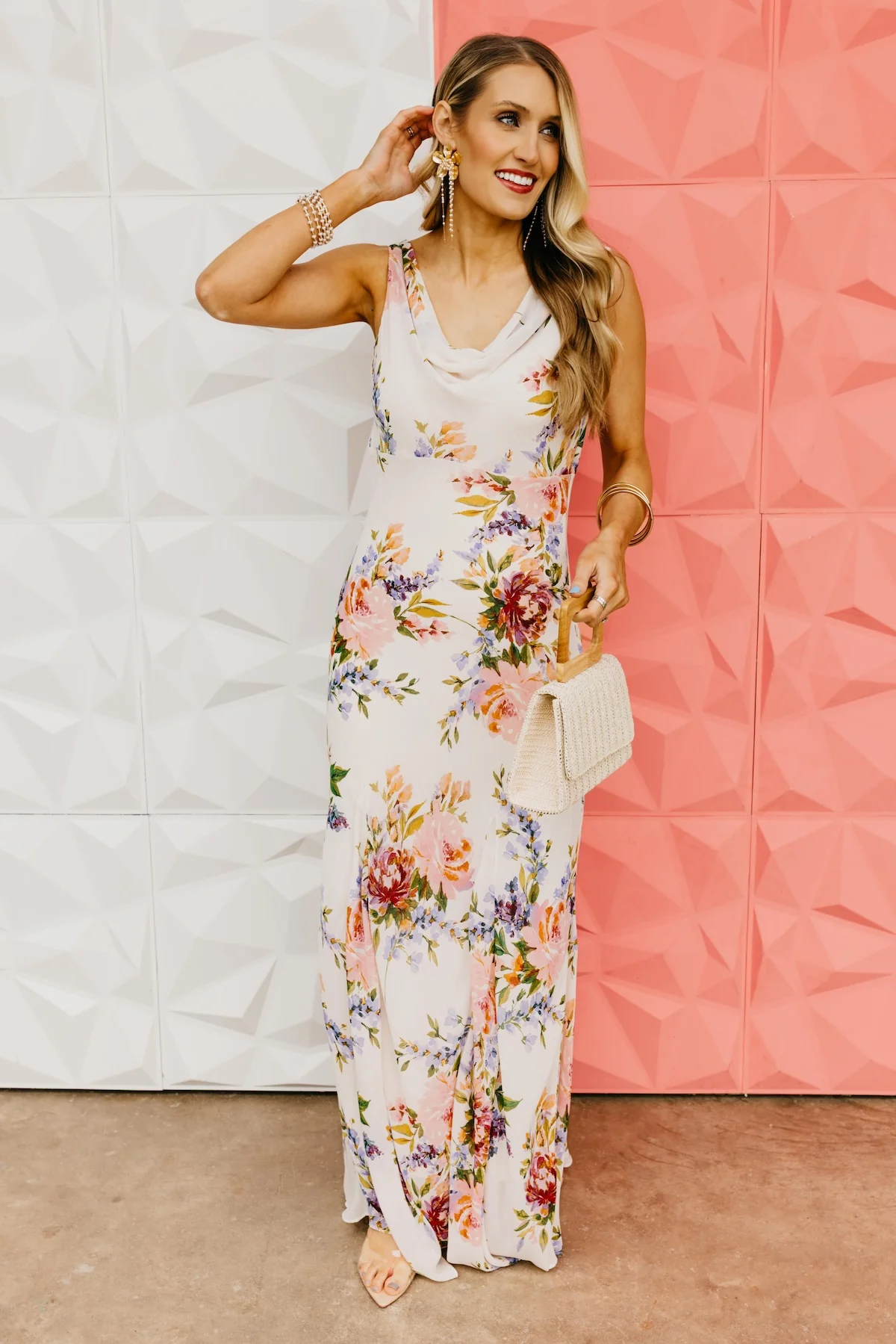 The Kaia Floral Tank Maxi Dress - Image 5