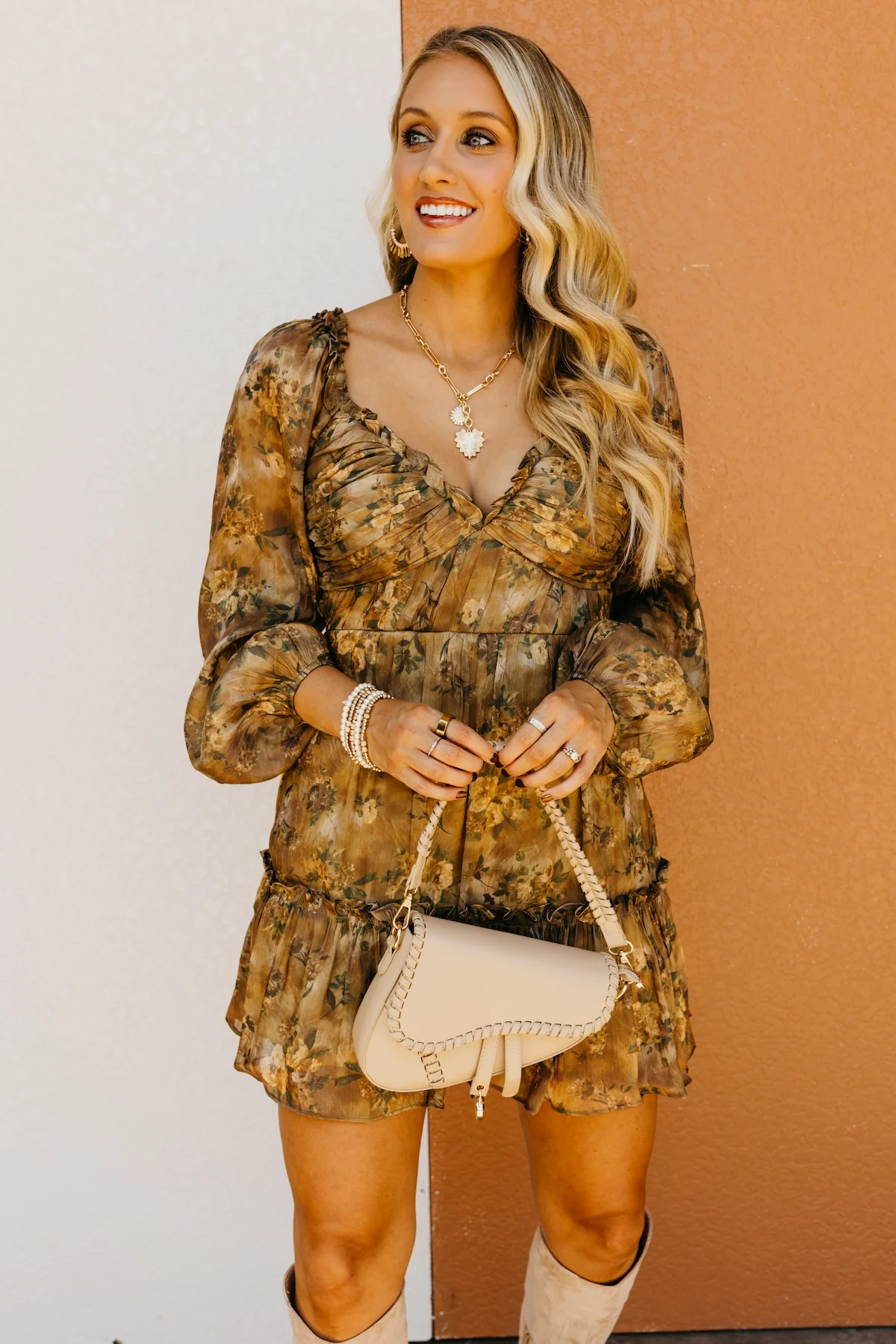 The Kaiser Floral Mini Dress - Image 4