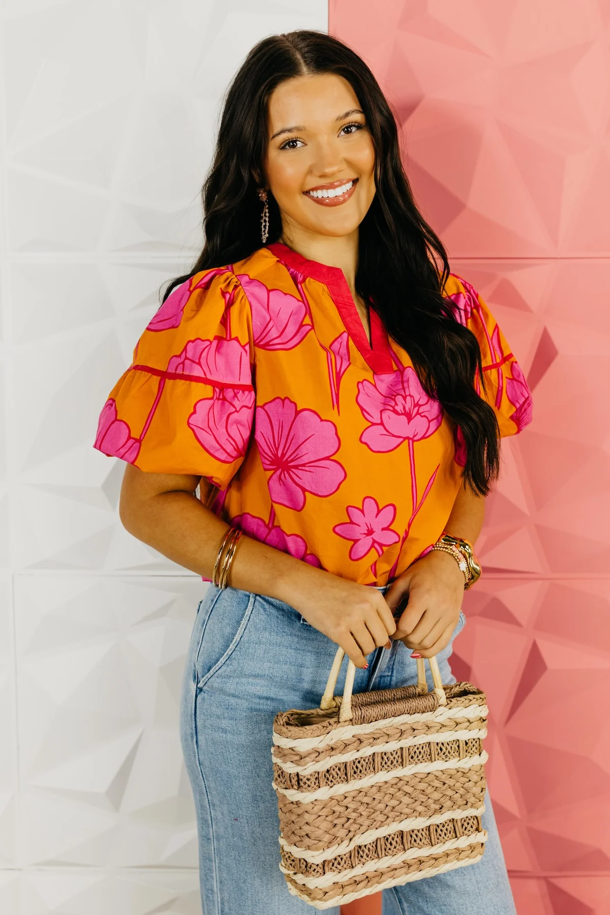 The Kaiya Puff Sleeve Blouse - Image 3