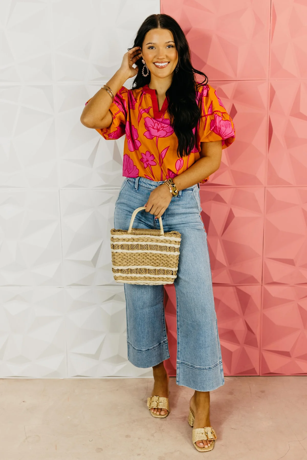The Kaiya Puff Sleeve Blouse - Image 4