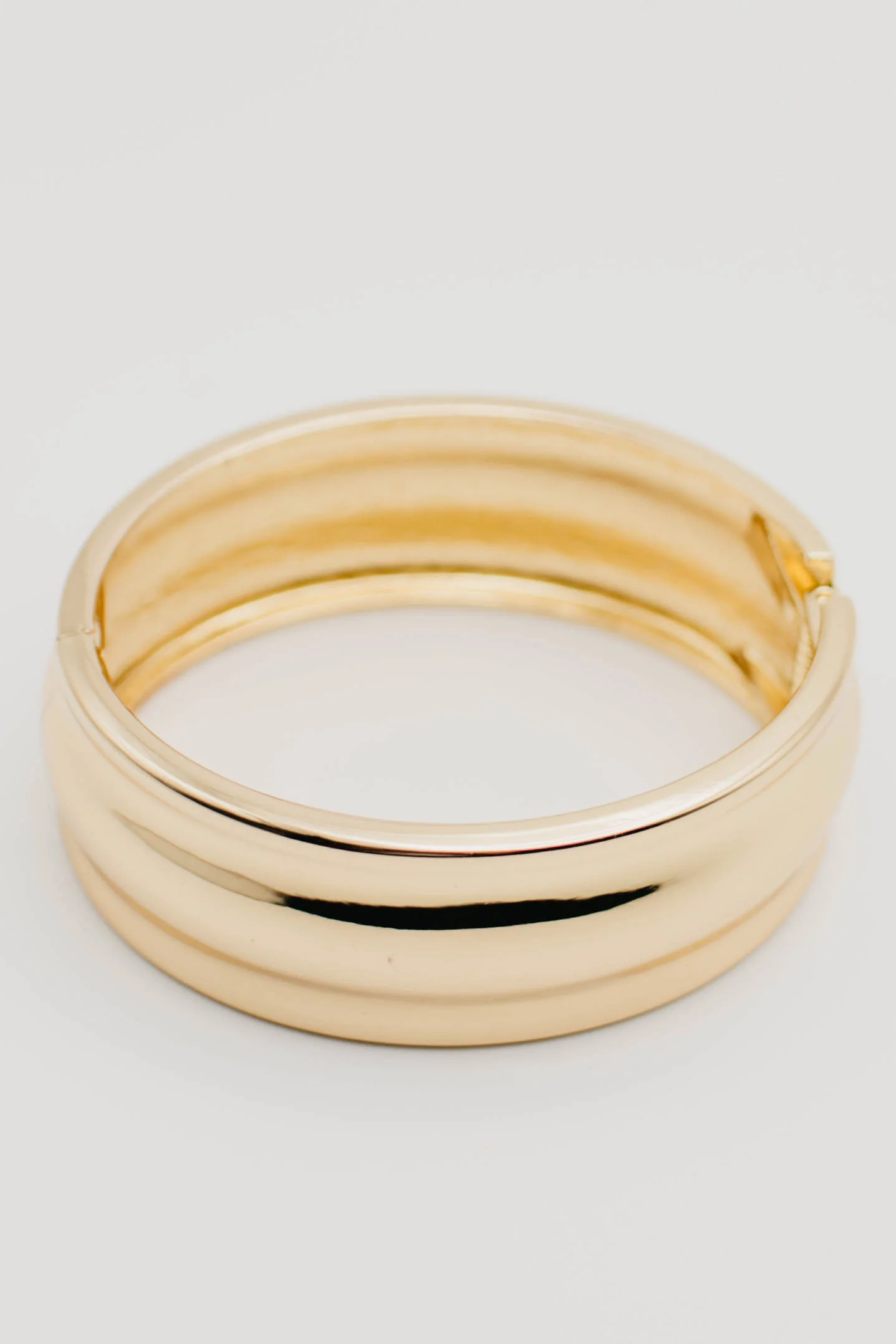 The Kaleb Hinged Bangle Bracelet