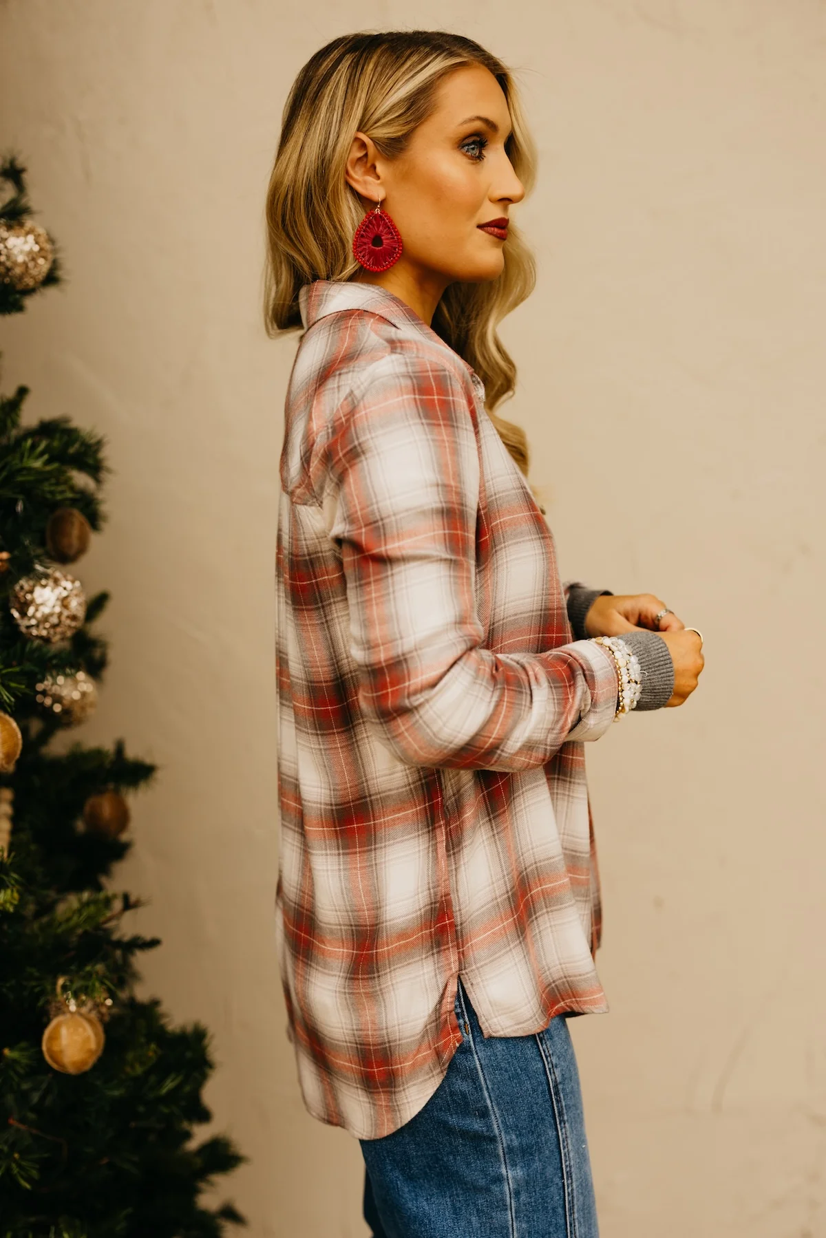 The Kareem Classic Plaid Flannel Shirt - Image 14