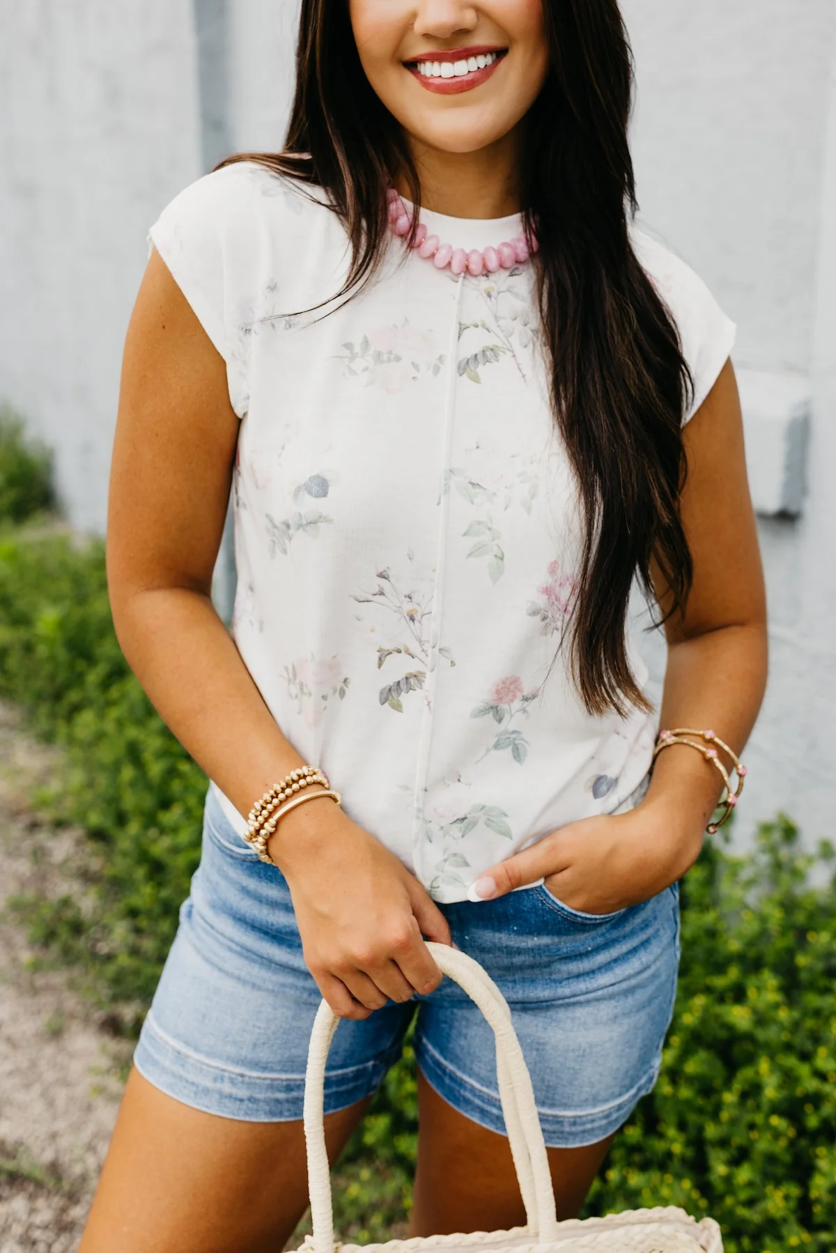 The Kathryn Floral Knit Top - Image 4